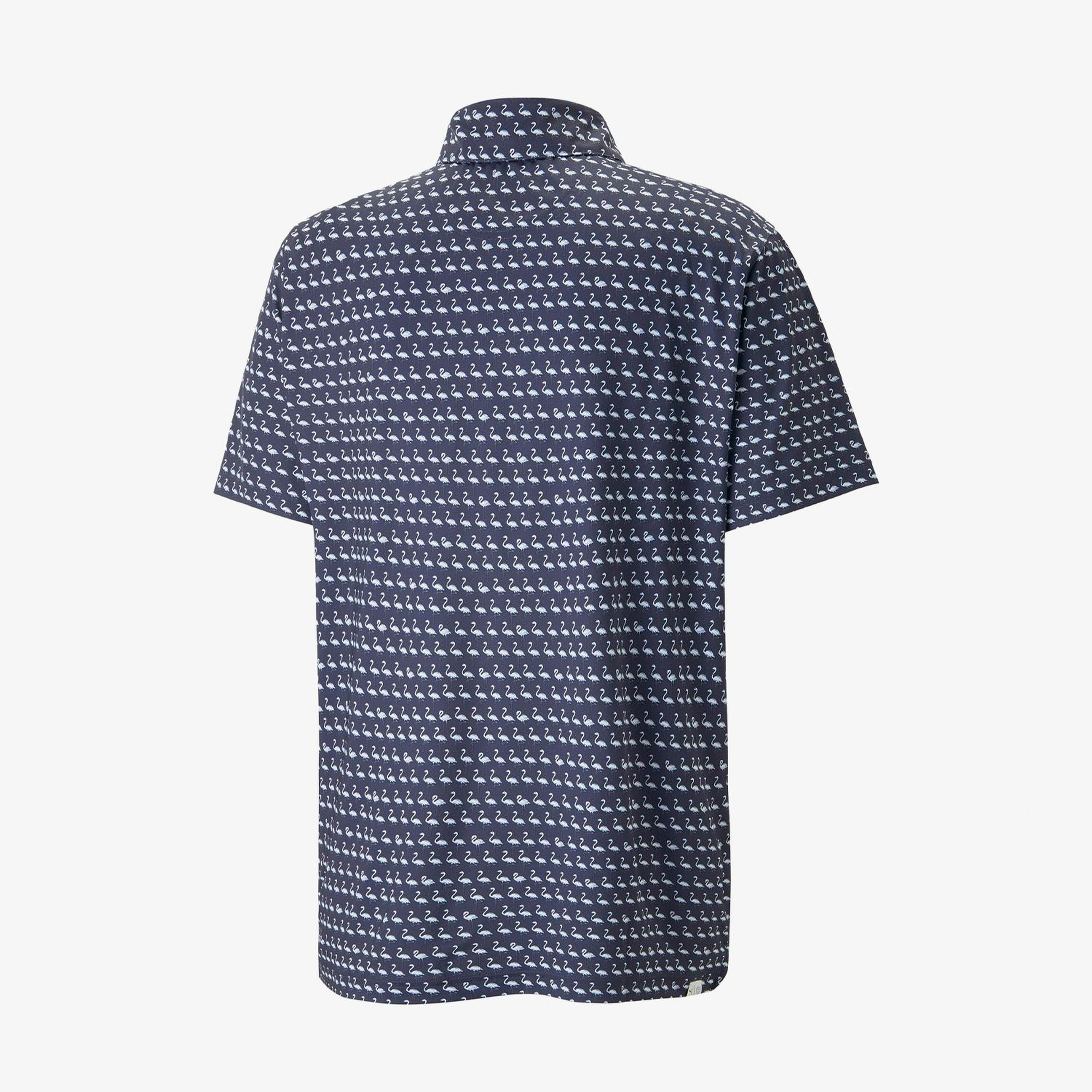 Puma Mattr Flamingo Golf Erkek Lacivert Polo
