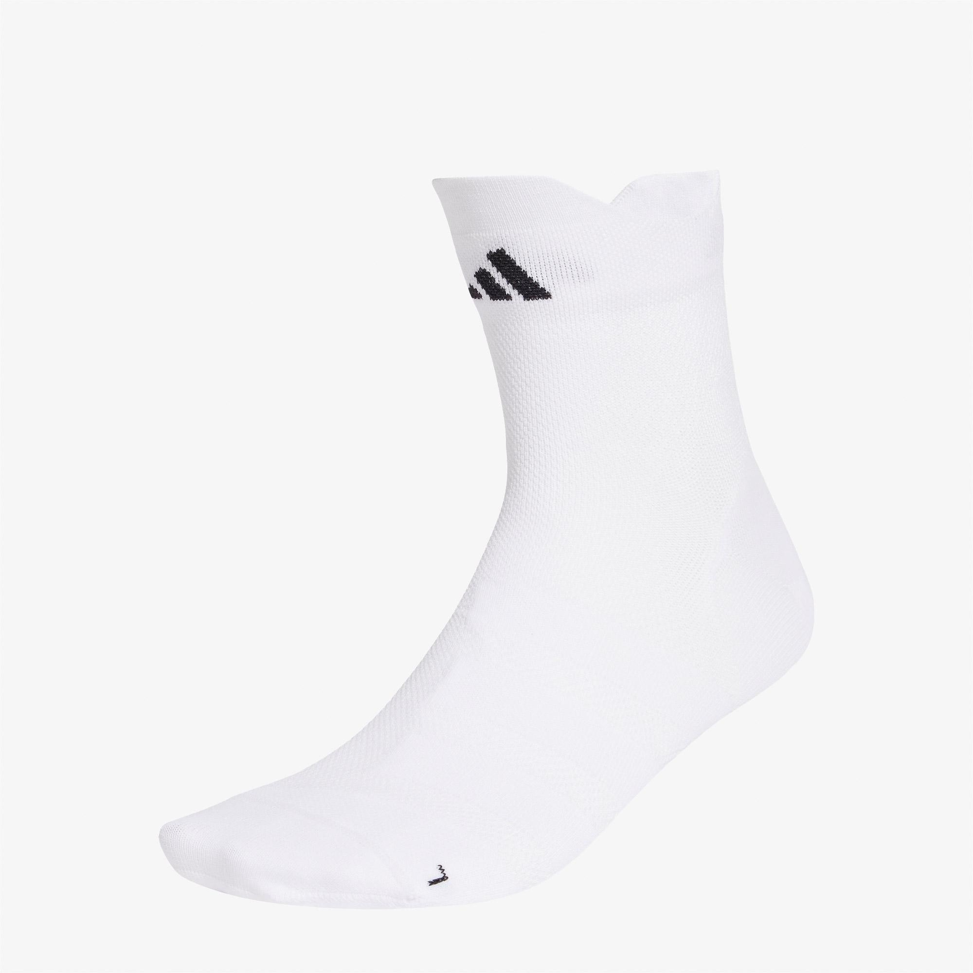 adidas Runxadizero Unisex Beyaz Koşu Çorabı