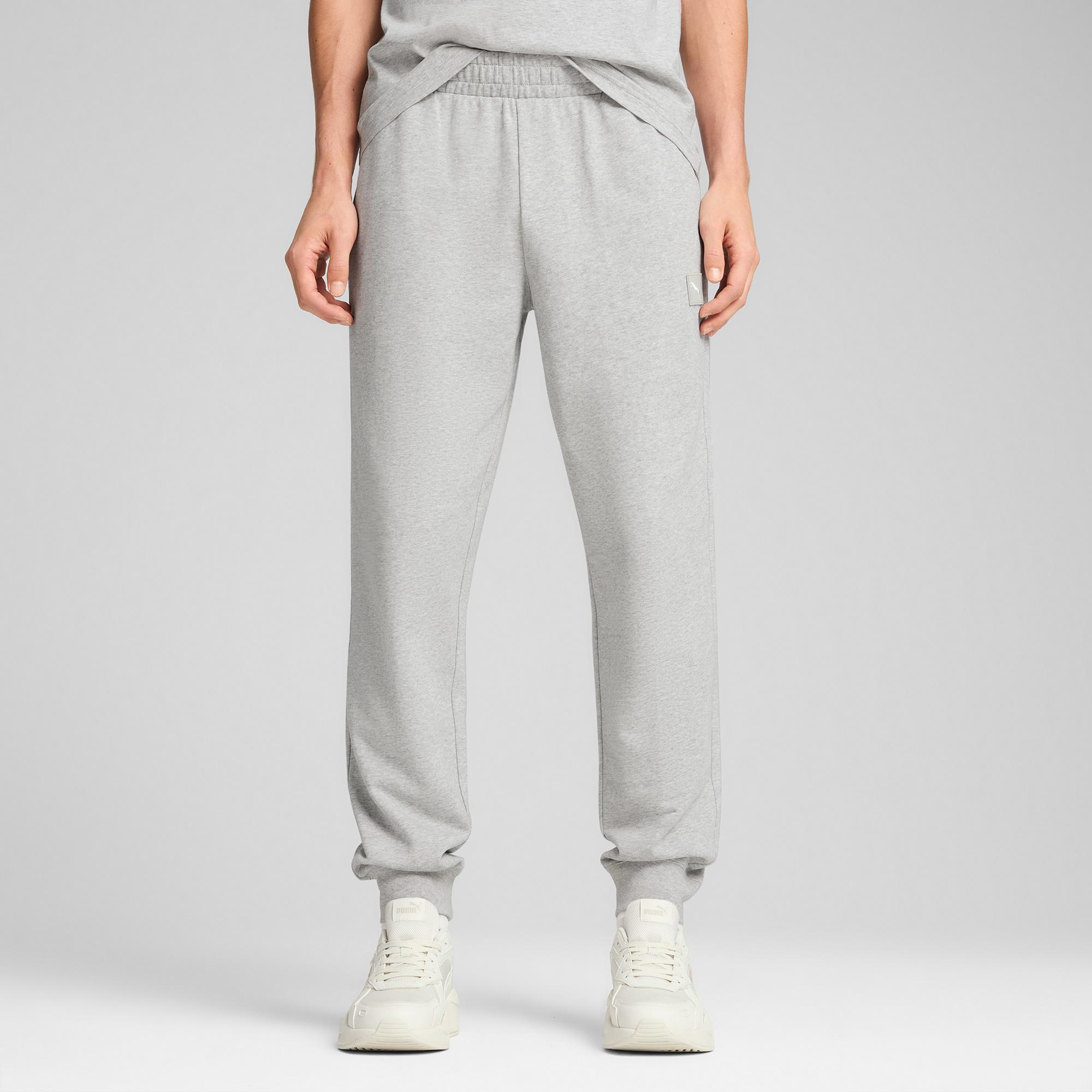 Puma Ess Elevated Tr Cl Erkek Gri Eşofman Altı