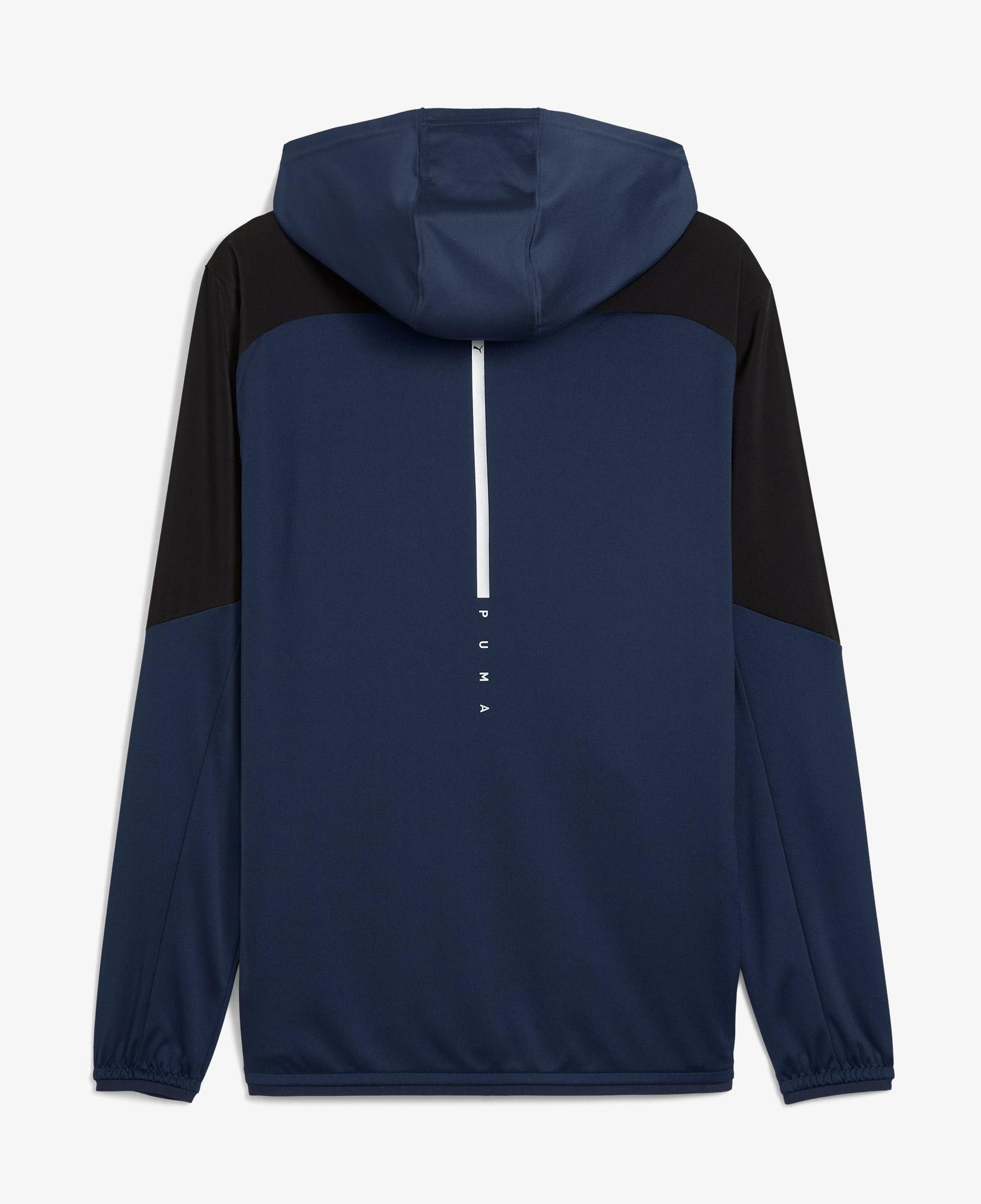 Puma Flex Fabric Mix Erkek Lacivert Antrenman Ceketi