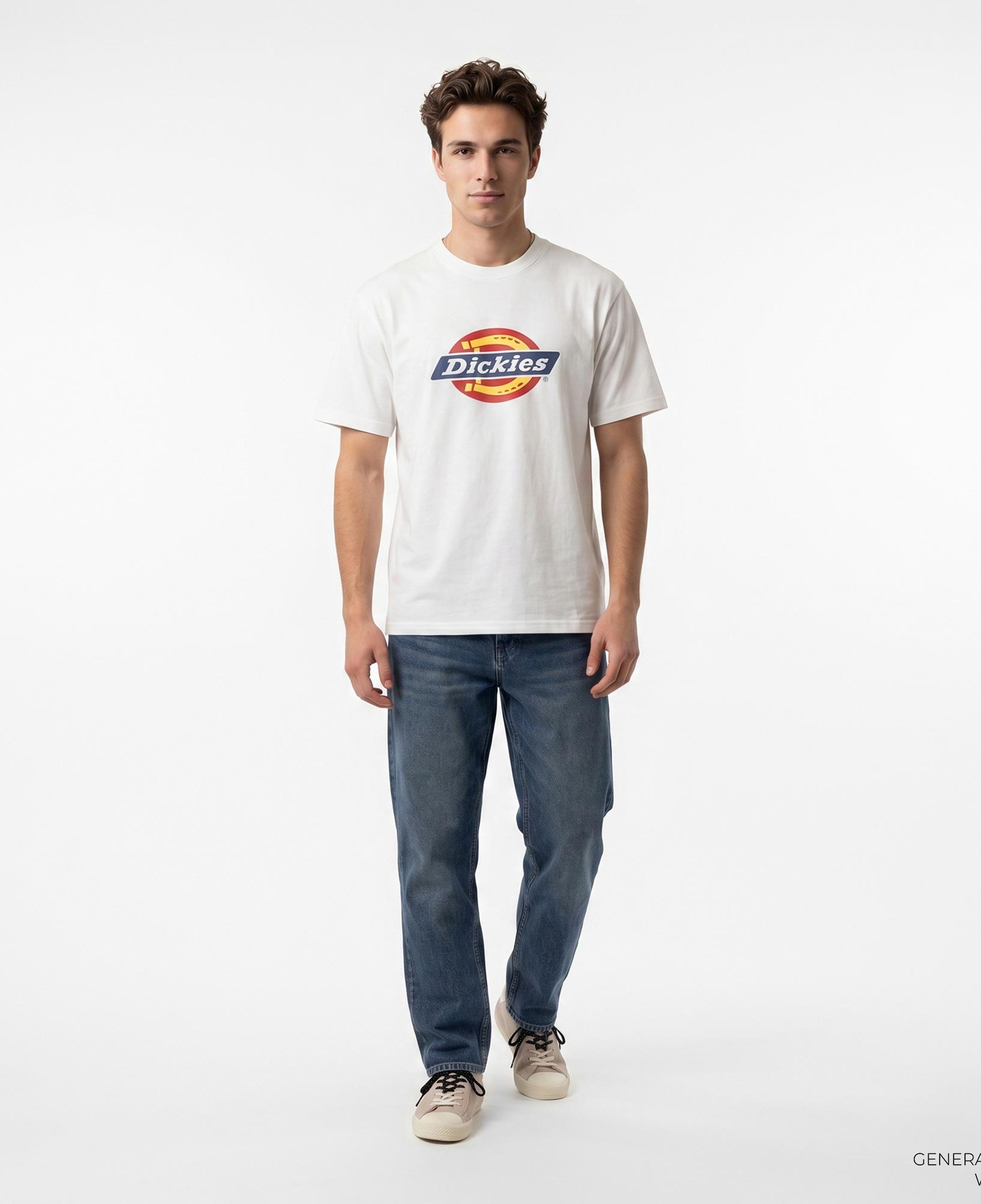 Dickies Icon Erkek Beyaz T-Shirt