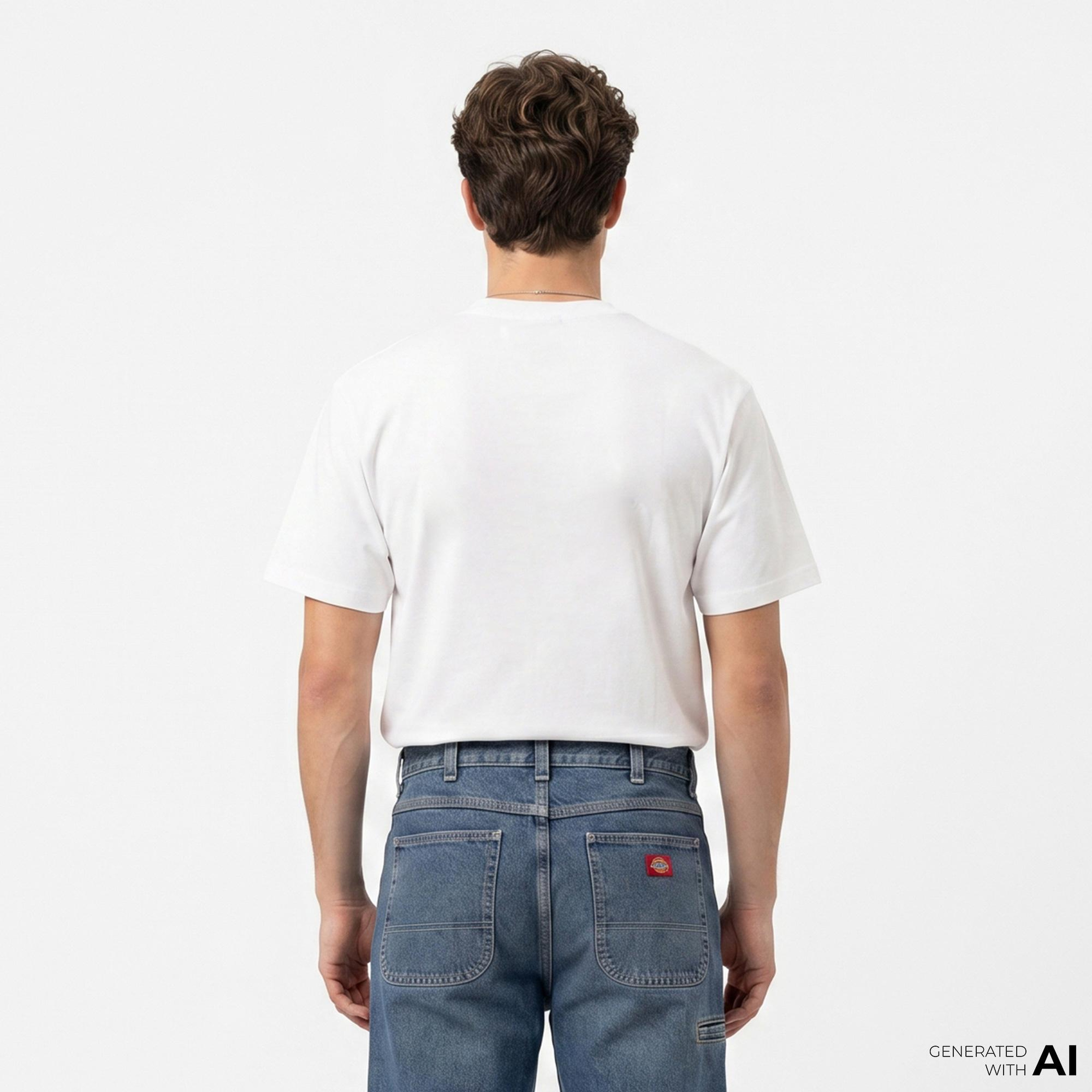 Dickies Icon Erkek Beyaz T-Shirt