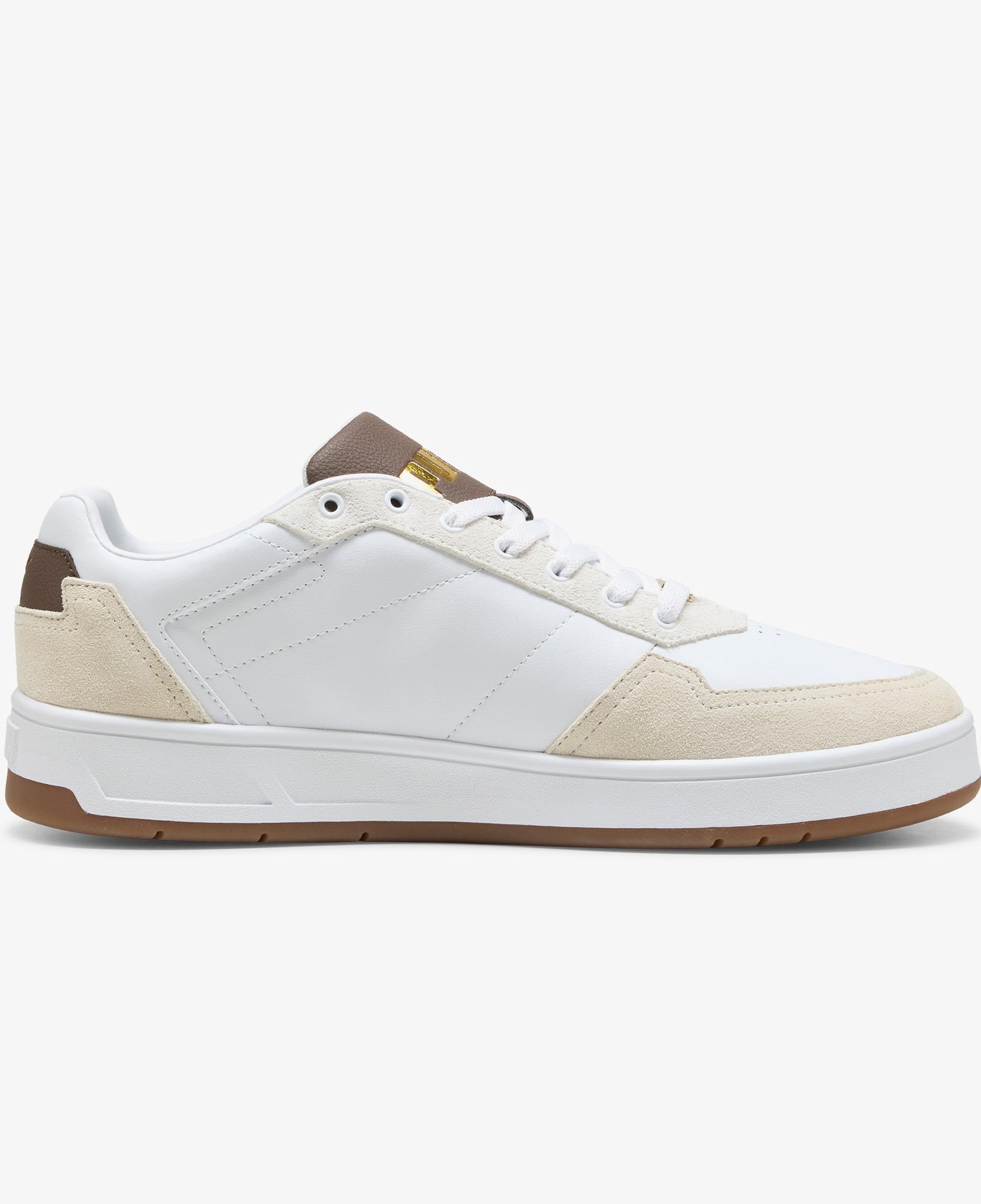 Puma Court Classic Lux Sd Erkek Beyaz Spor Ayakkabı
