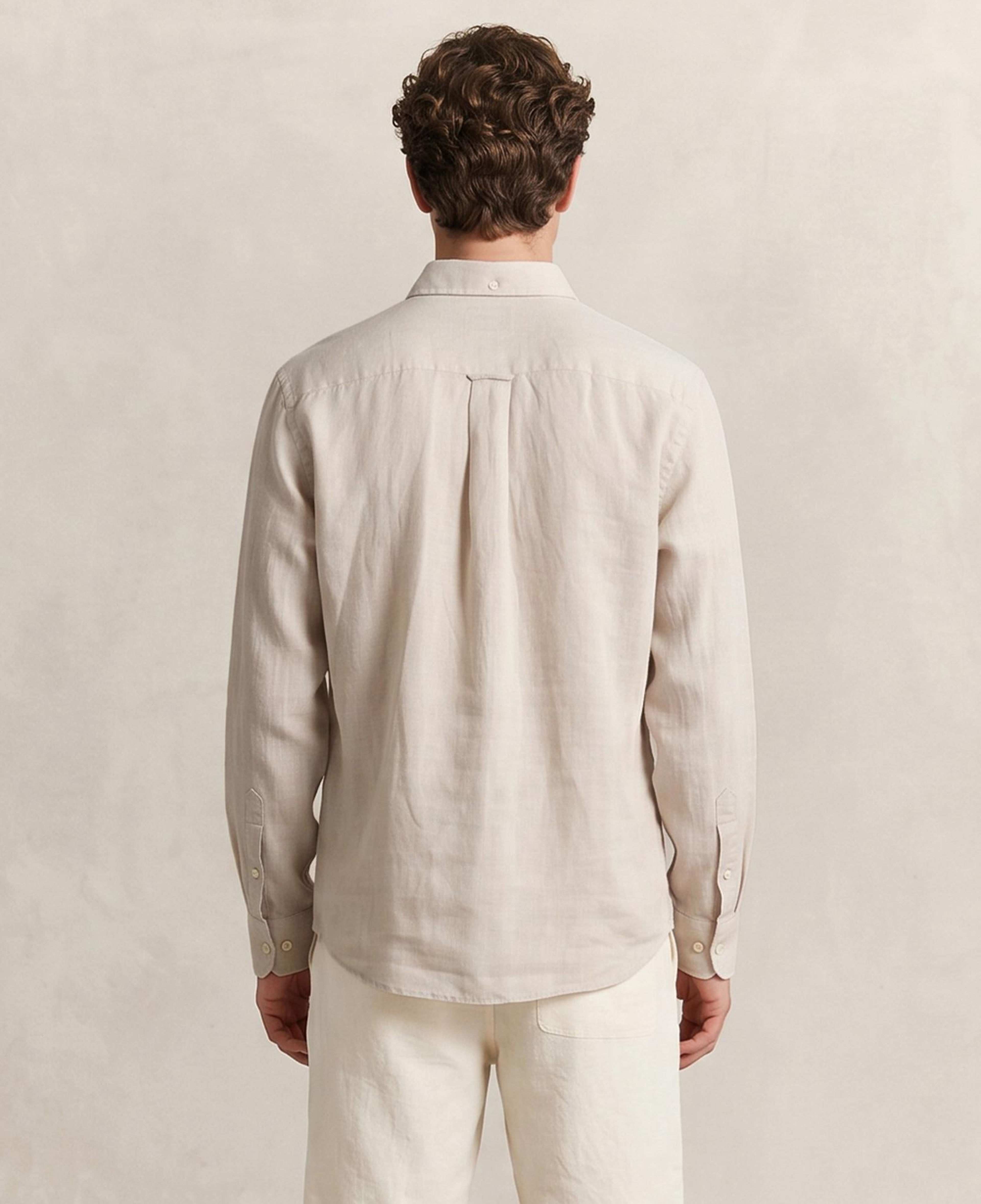 GANT Erkek Bej Regular Fit Gömlek
