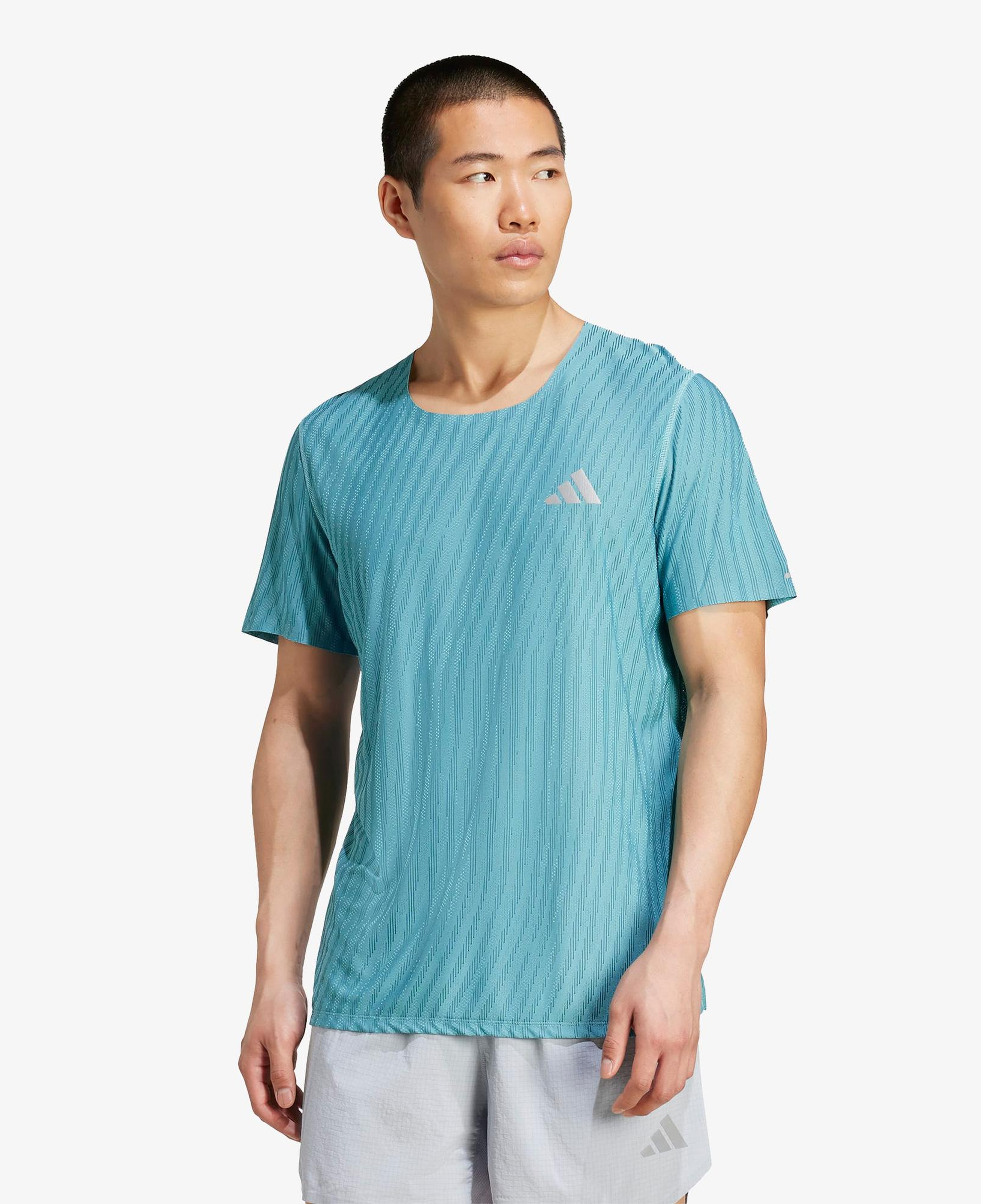 adidas Adi365 Running Climacool+ Erkek Mavi Koşu T-Shirt
