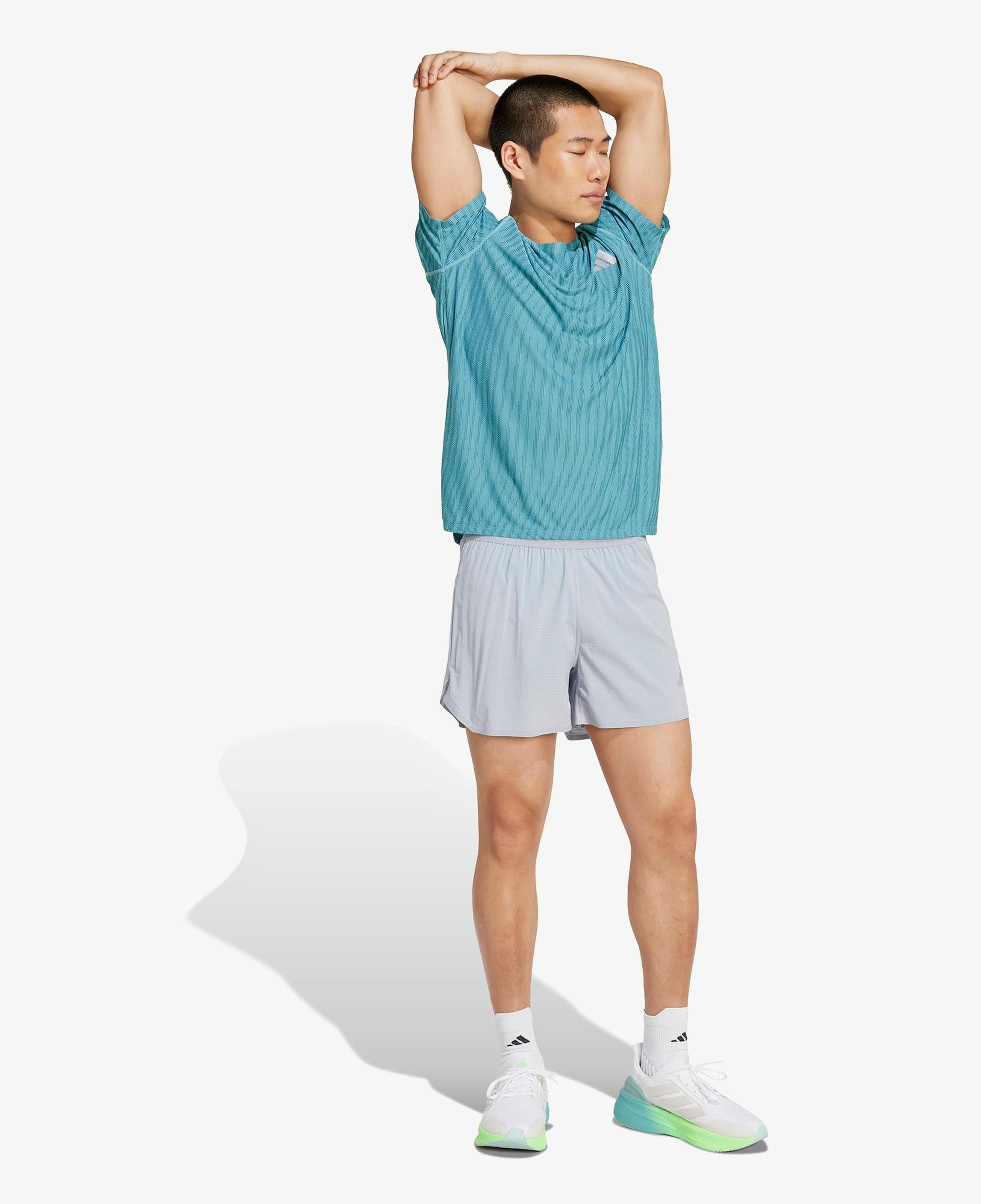 adidas Adi365 Running Climacool+ Erkek Mavi Koşu T-Shirt