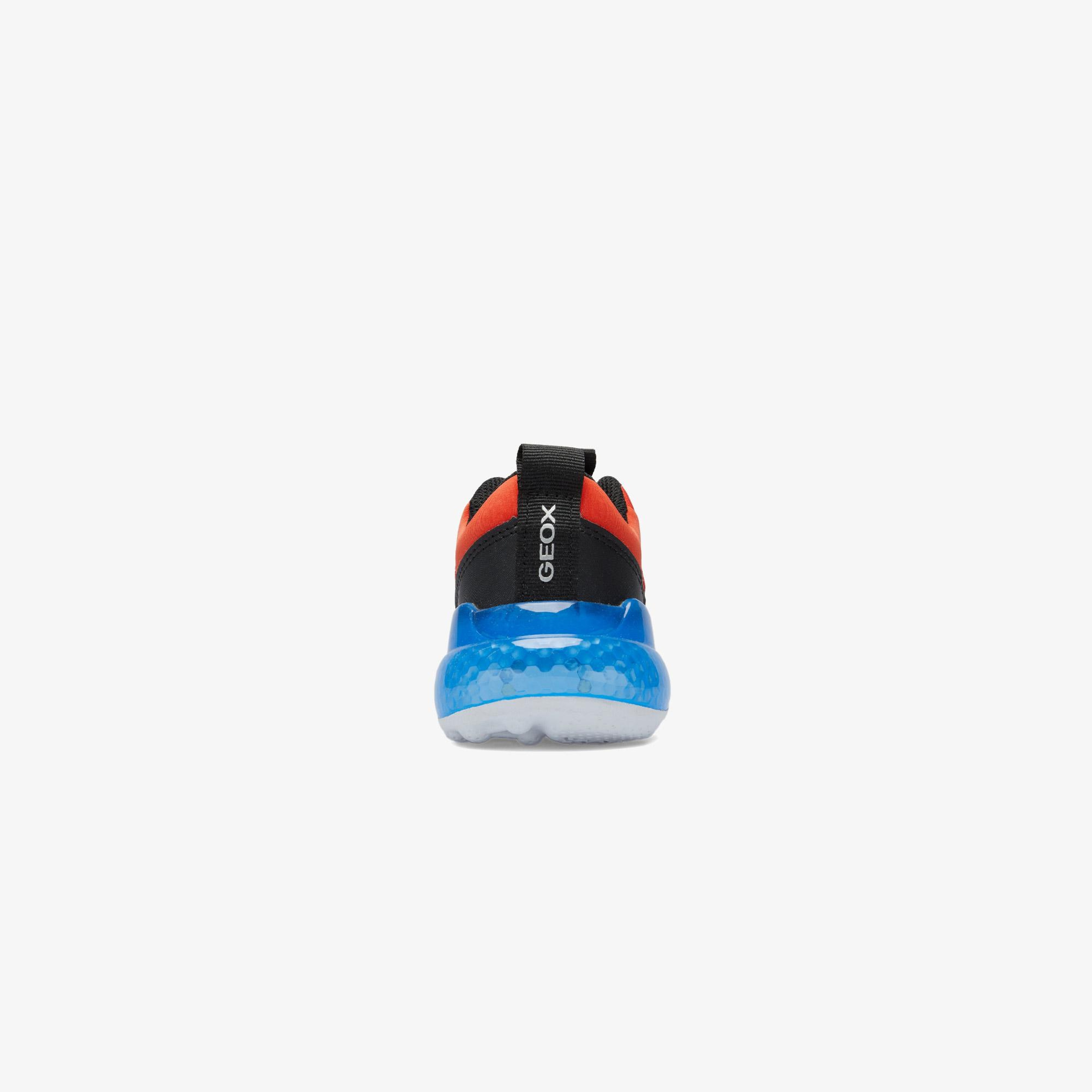 Geox Activart Illuminus Bebek Siyah Spor Ayakkabı