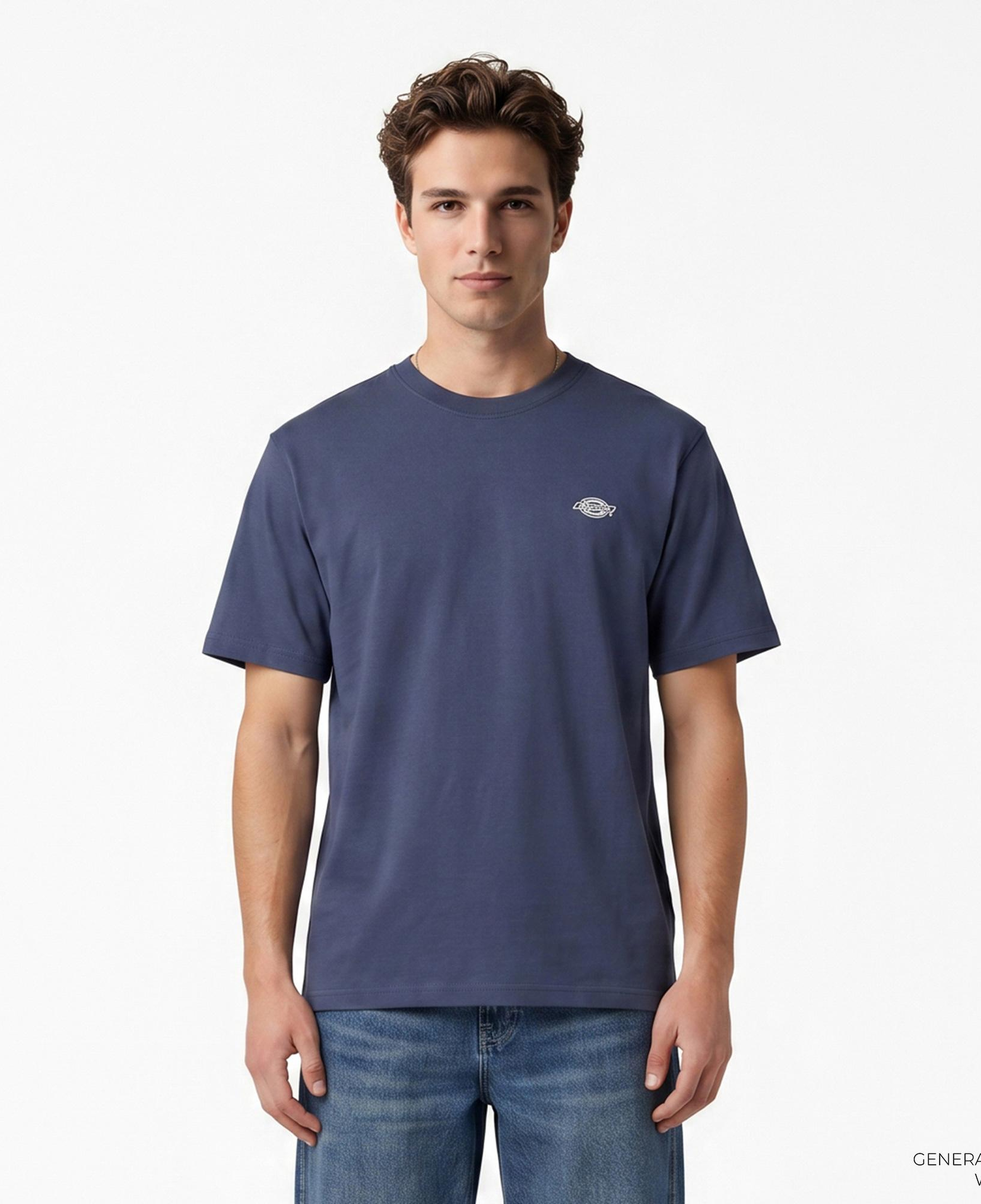 Dickies Summerdale Erkek Mavi T-Shirt