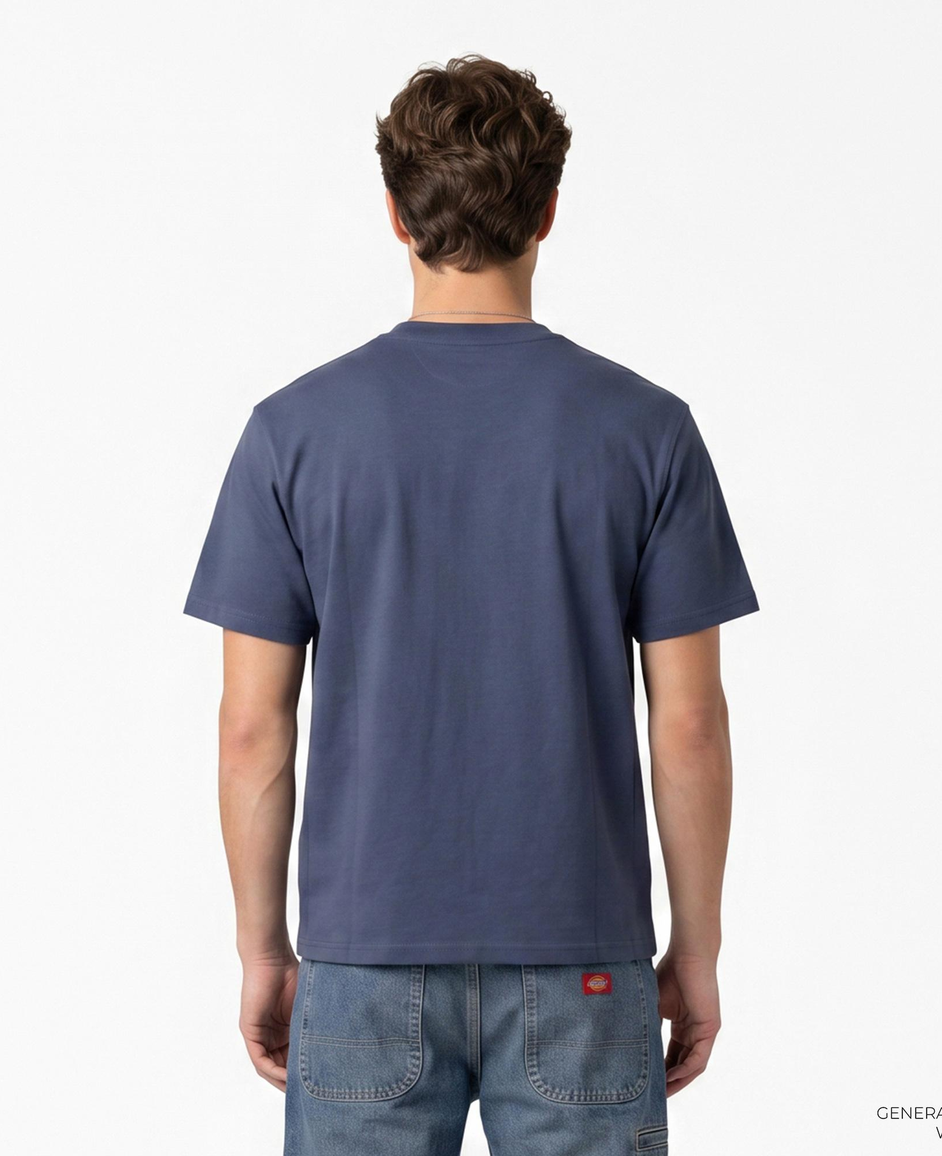 Dickies Summerdale Erkek Mavi T-Shirt