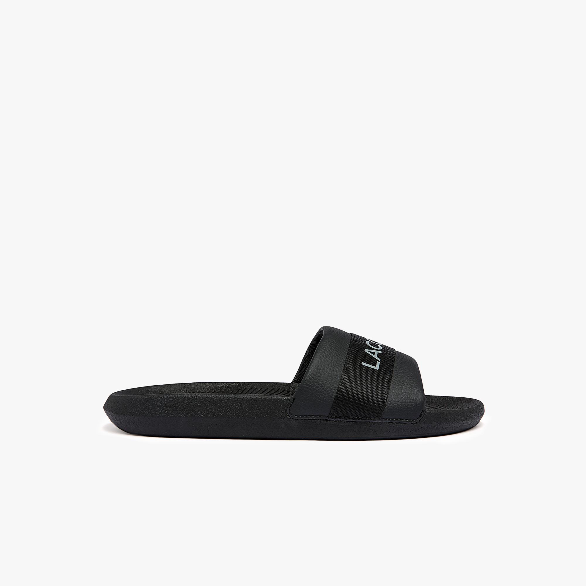 Croco Erkek Siyah Terlik