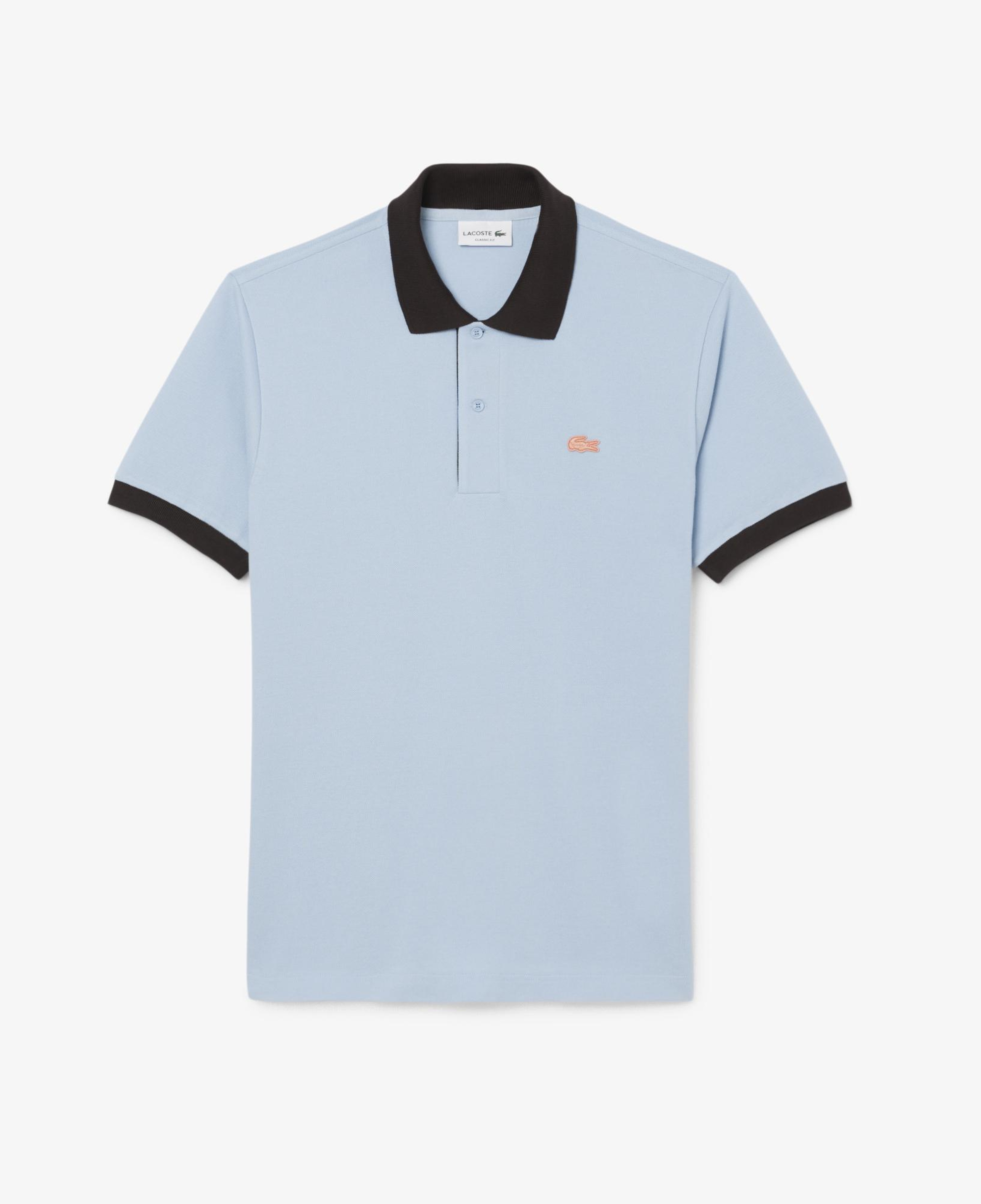 Erkek Classic Fit Mavi Polo