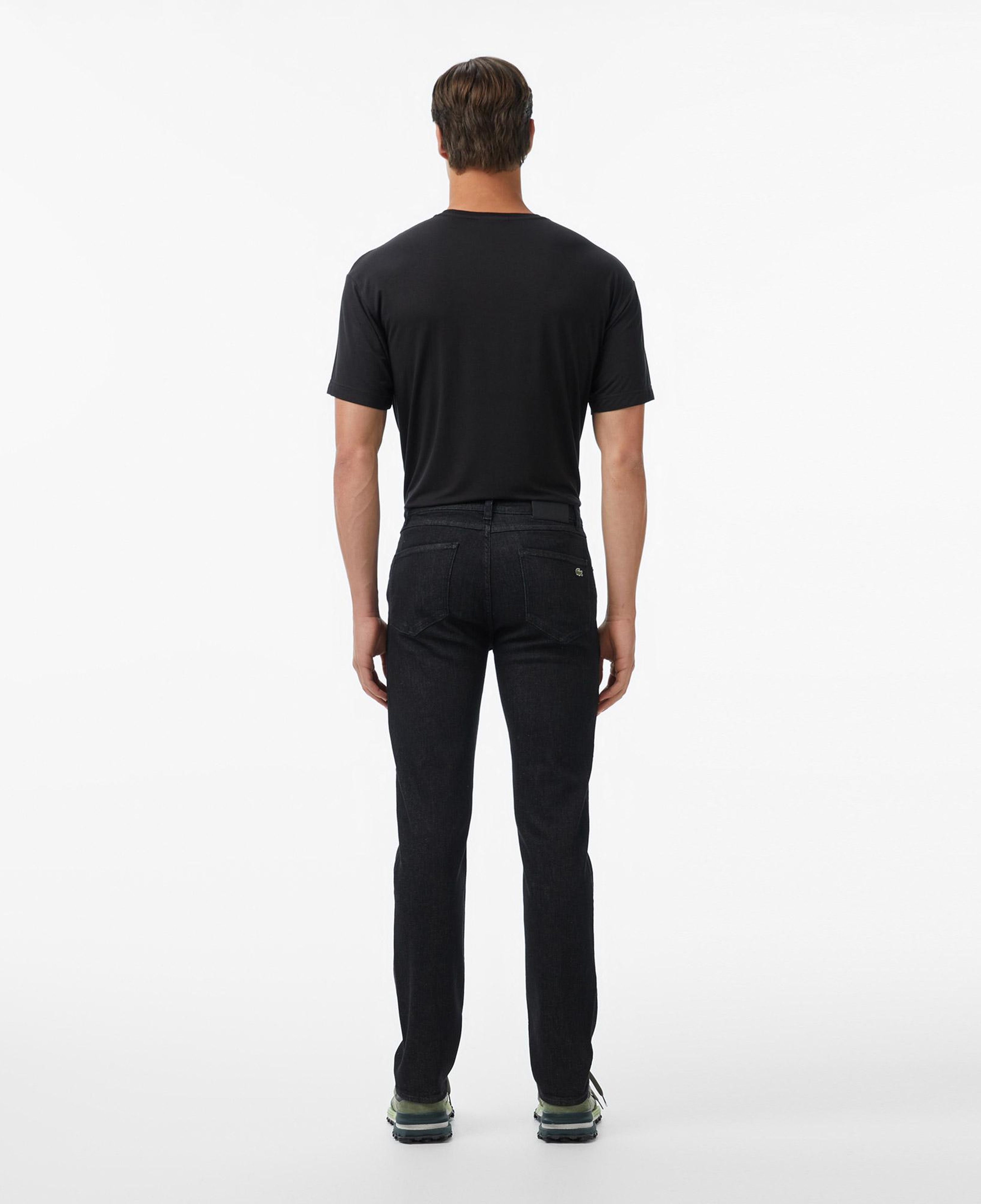 Erkek Relaxed Fit Siyah Jean Pantolon