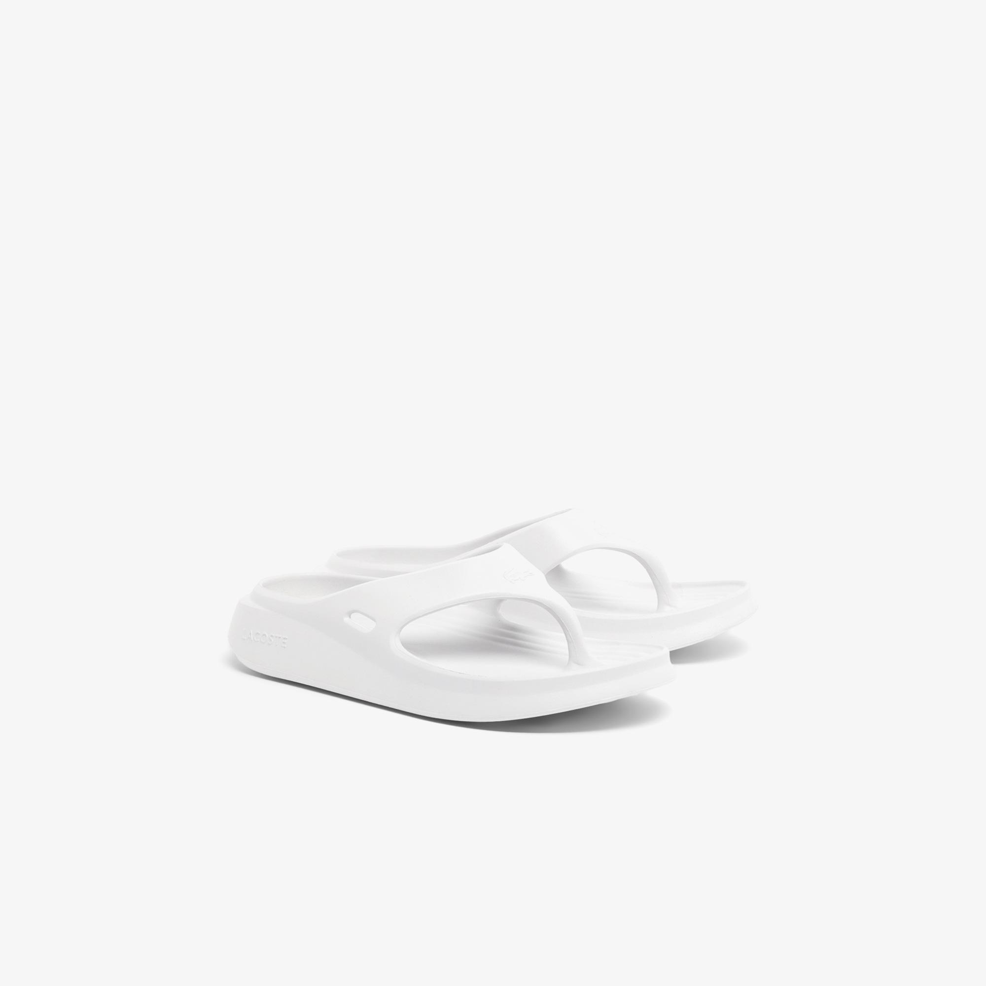 Meduz Flip Flop Kadın Beyaz Terlik