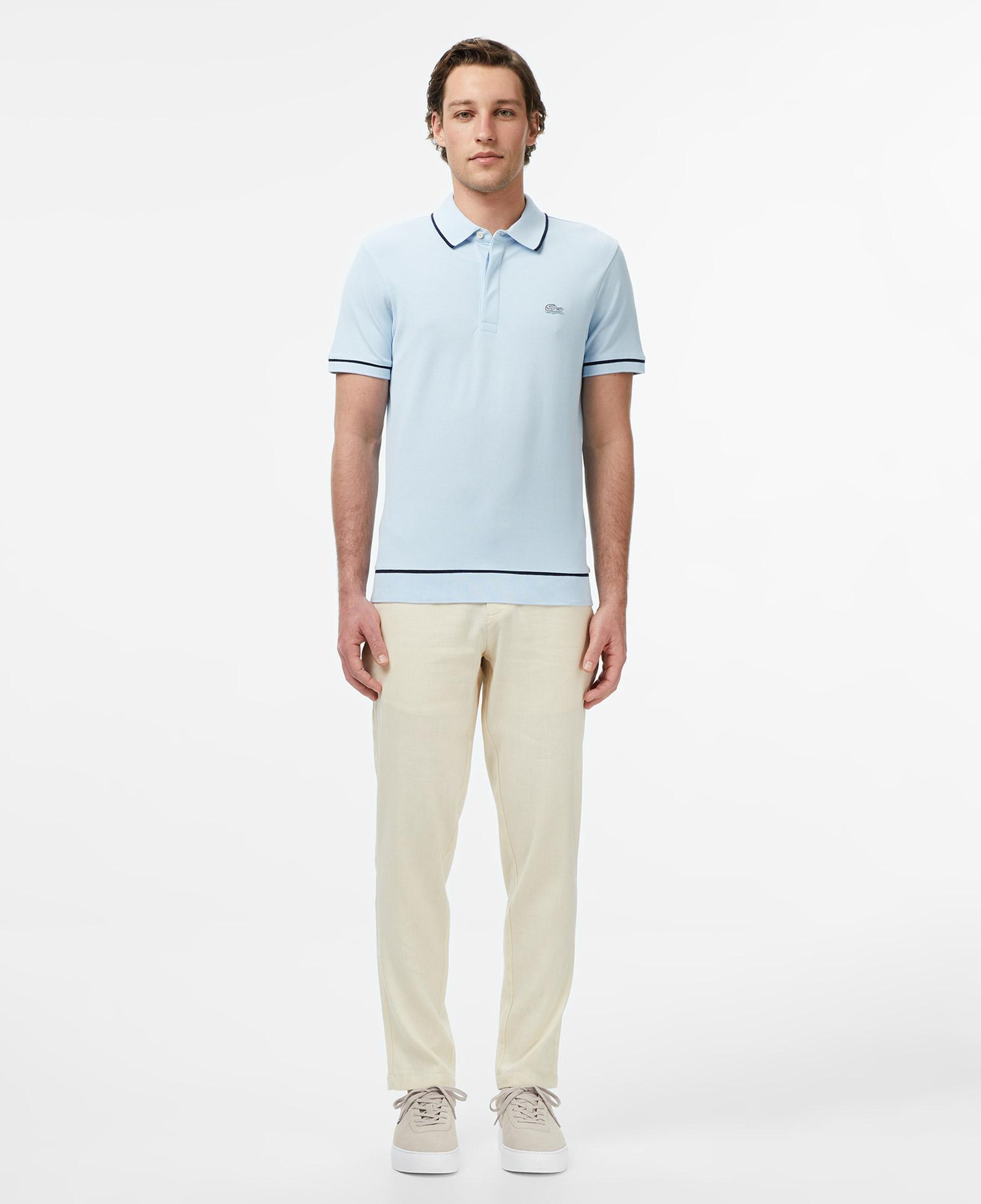 Erkek Tapered Fit Krem Chino Pantolon