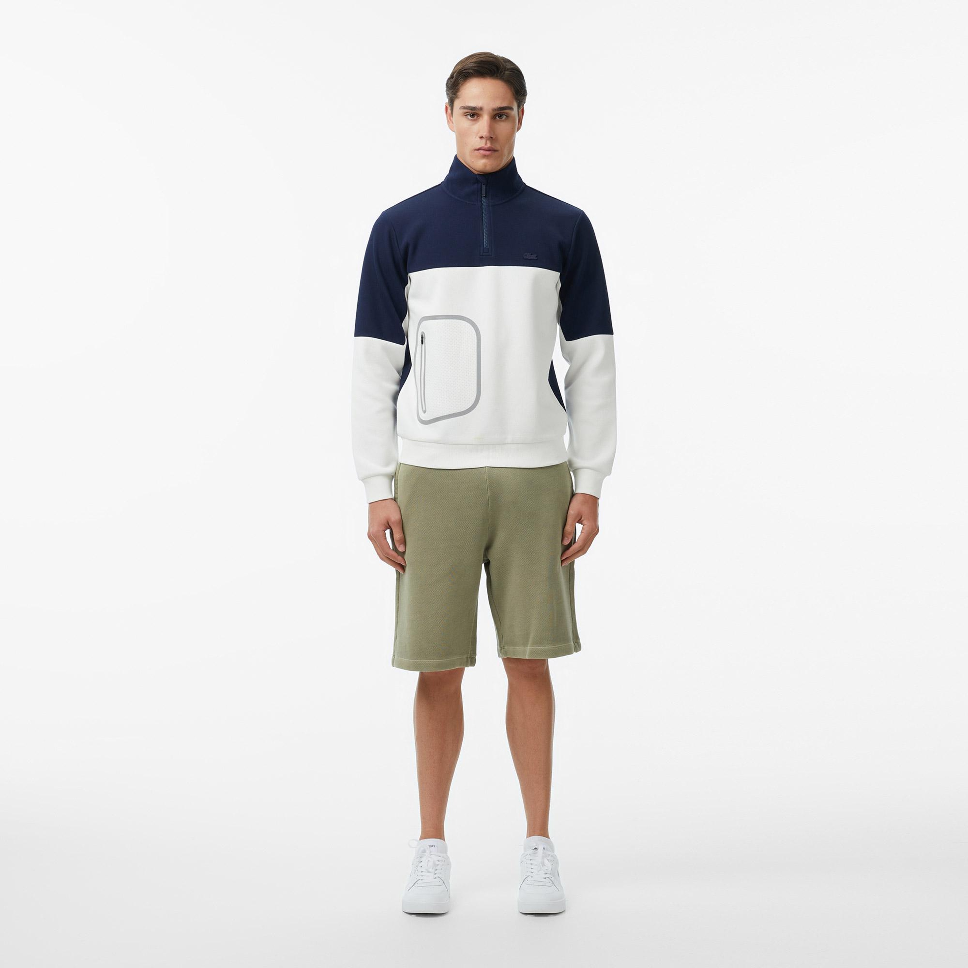 Erkek Loose Fit Haki Şort