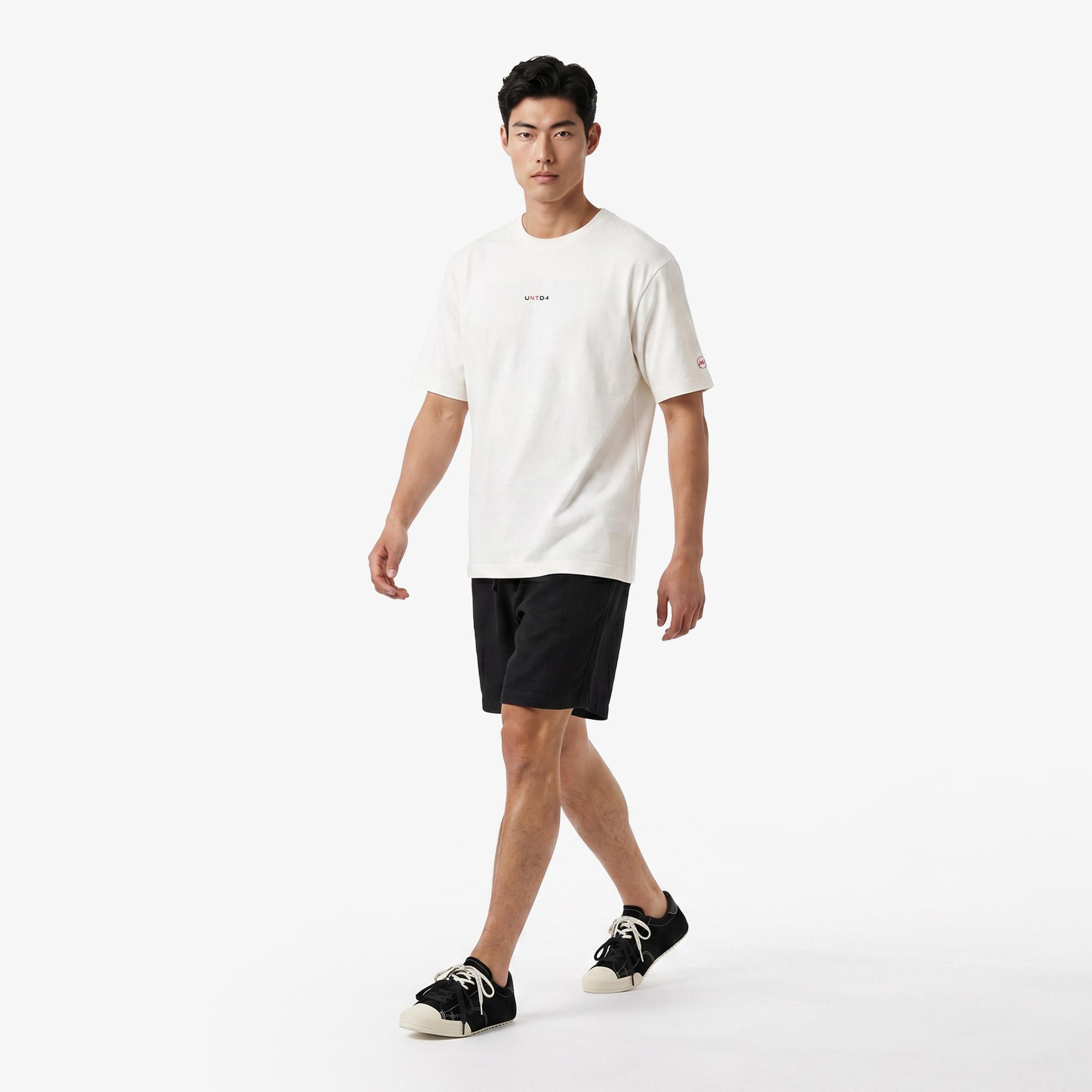 UNITED4 Regular Fit Erkek Siyah Şort