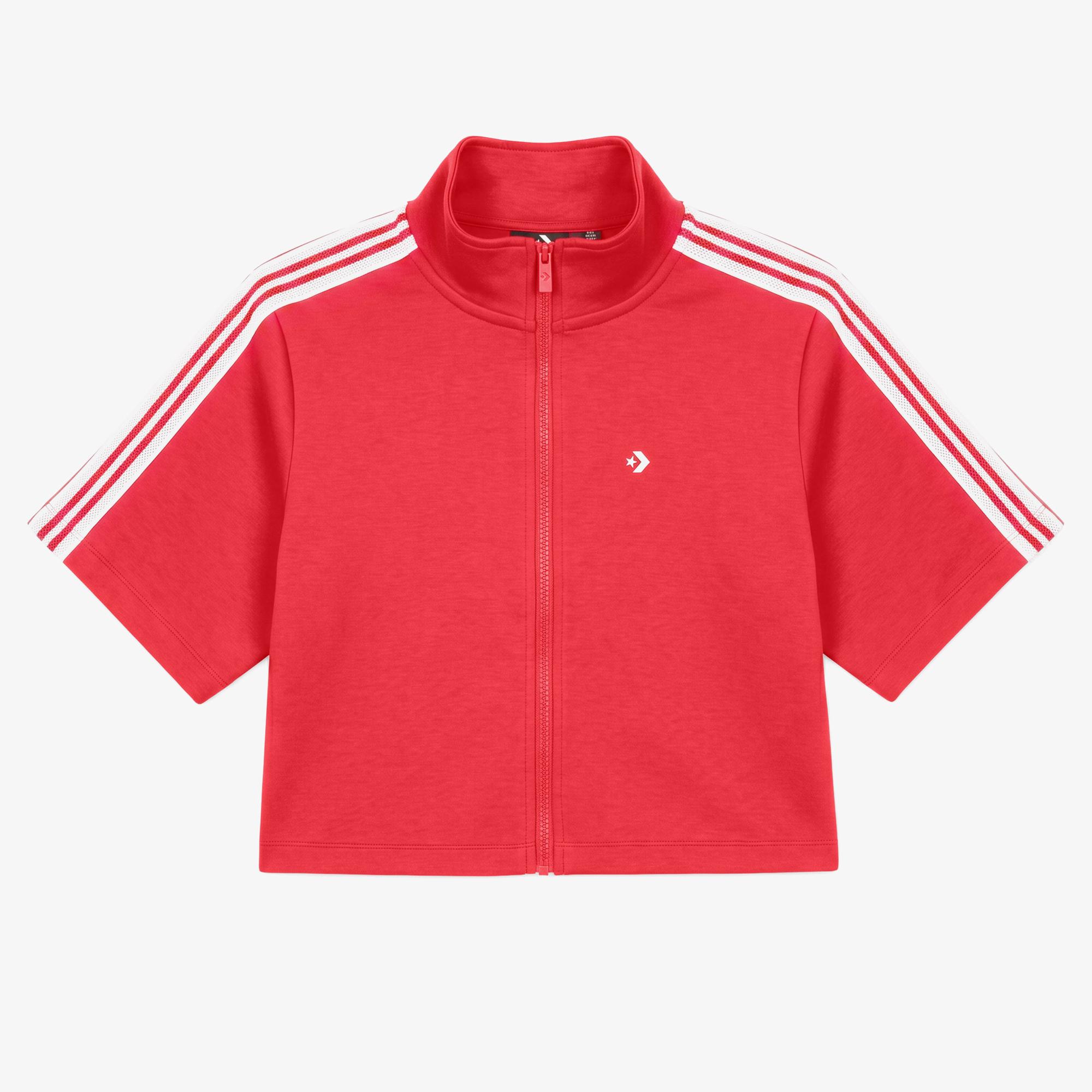 Converse Chevron Kadın Kırmızı Gömlek T-Shirt