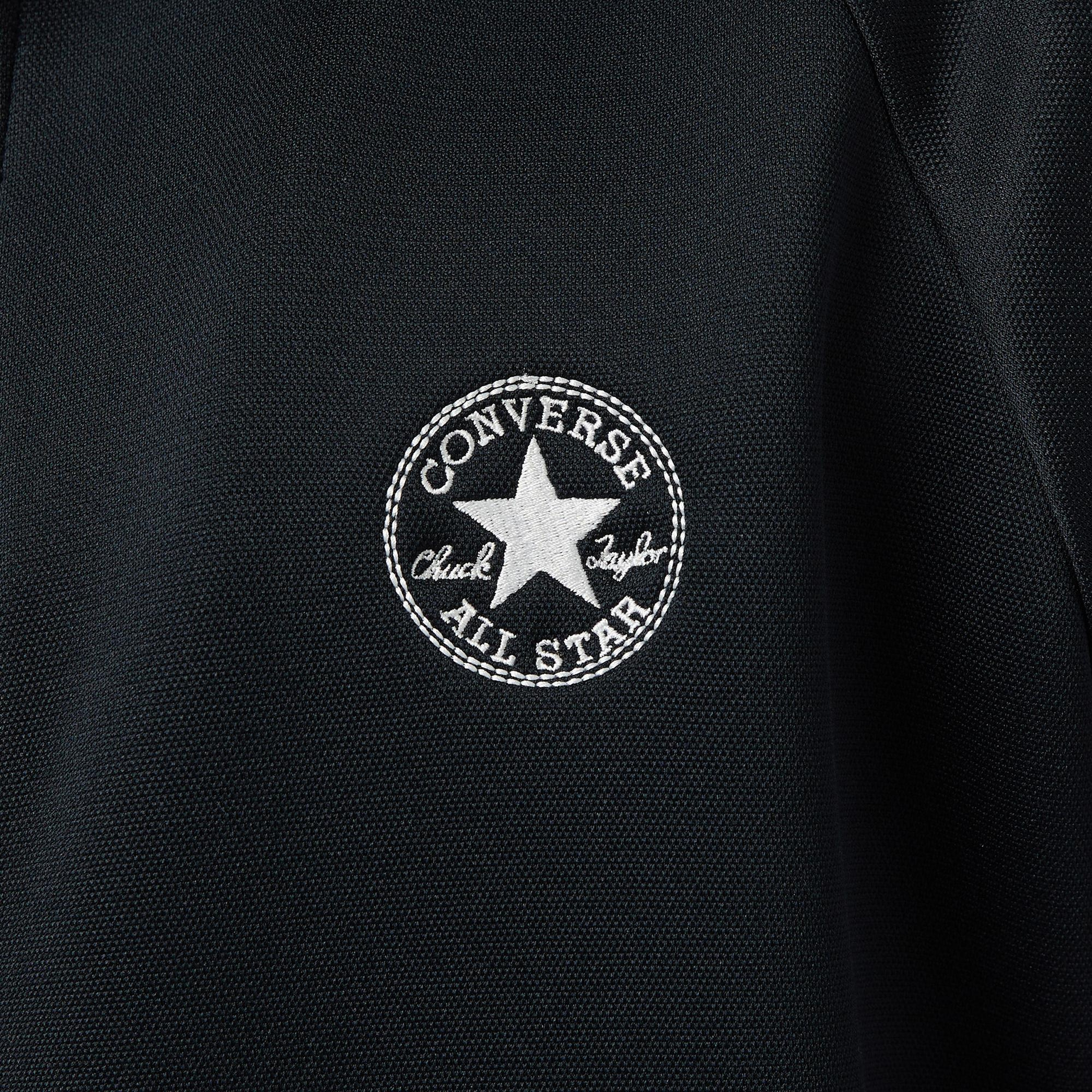 Converse Erkek Siyah Fermuarlı Sweatshirt
