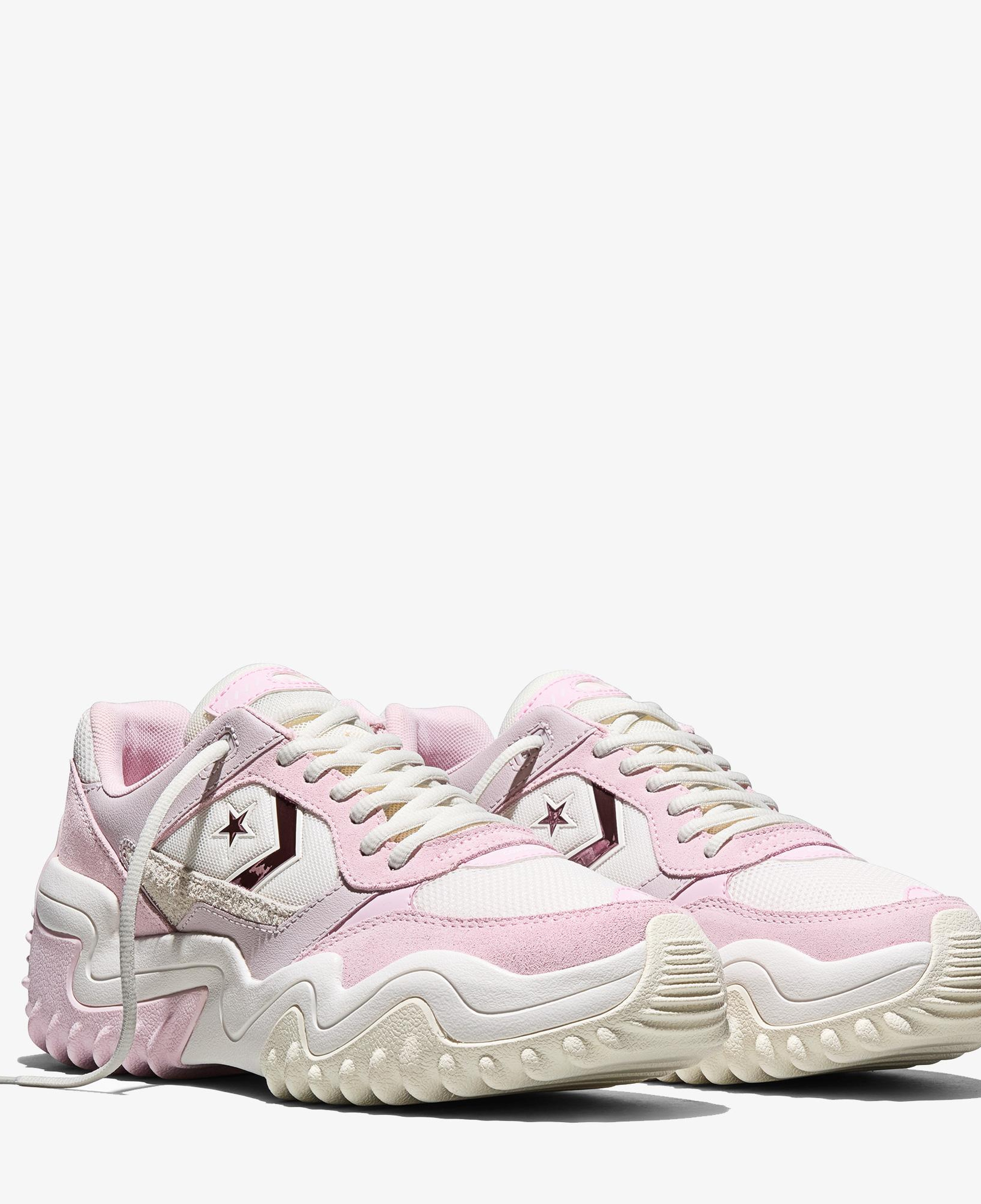 Converse Wave Motion Trainer Unisex Krem Süet Sneaker