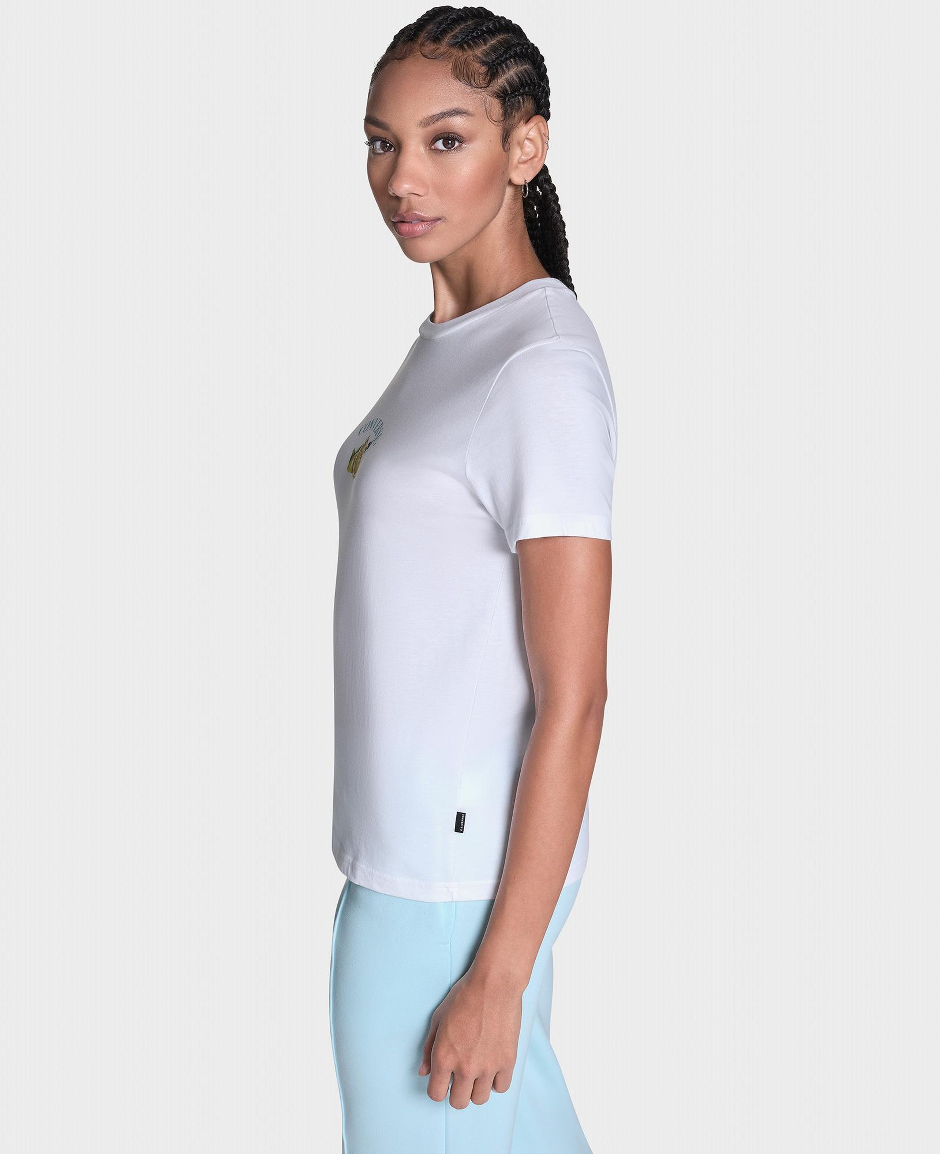 Converse Kadın Beyaz T-Shirt