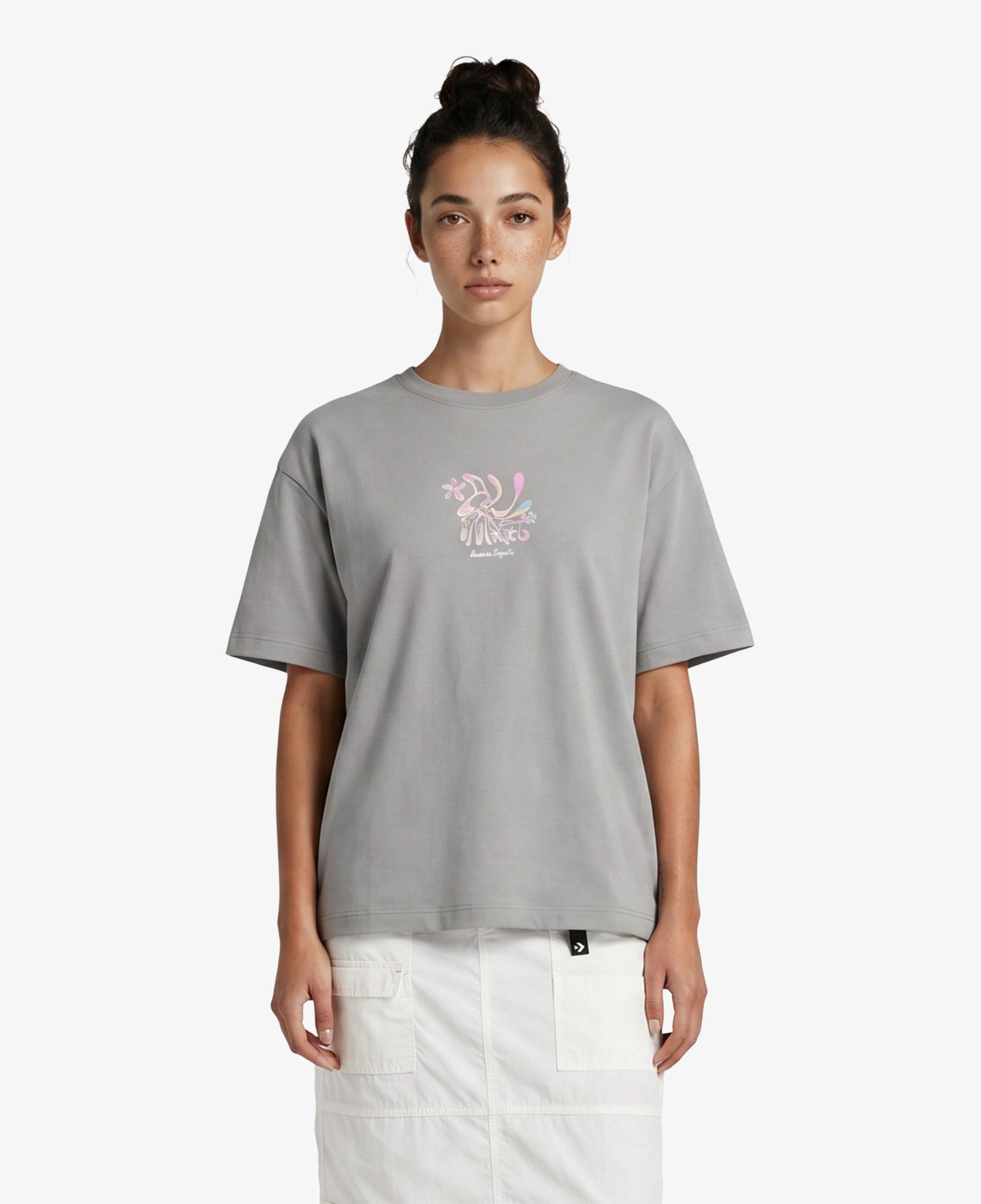 Converse Kadın Gri T-Shirt