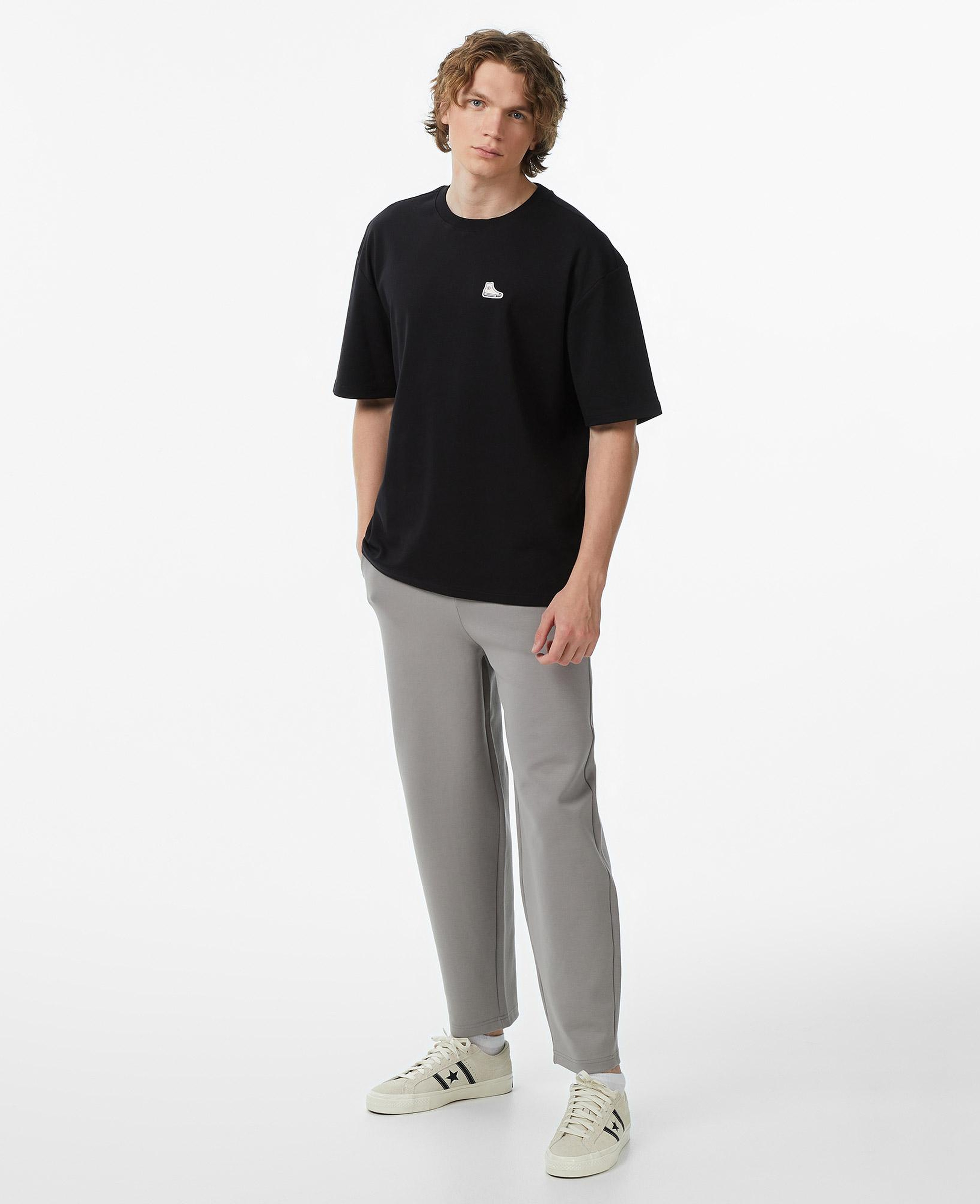 Converse Erkek Siyah T-Shirt