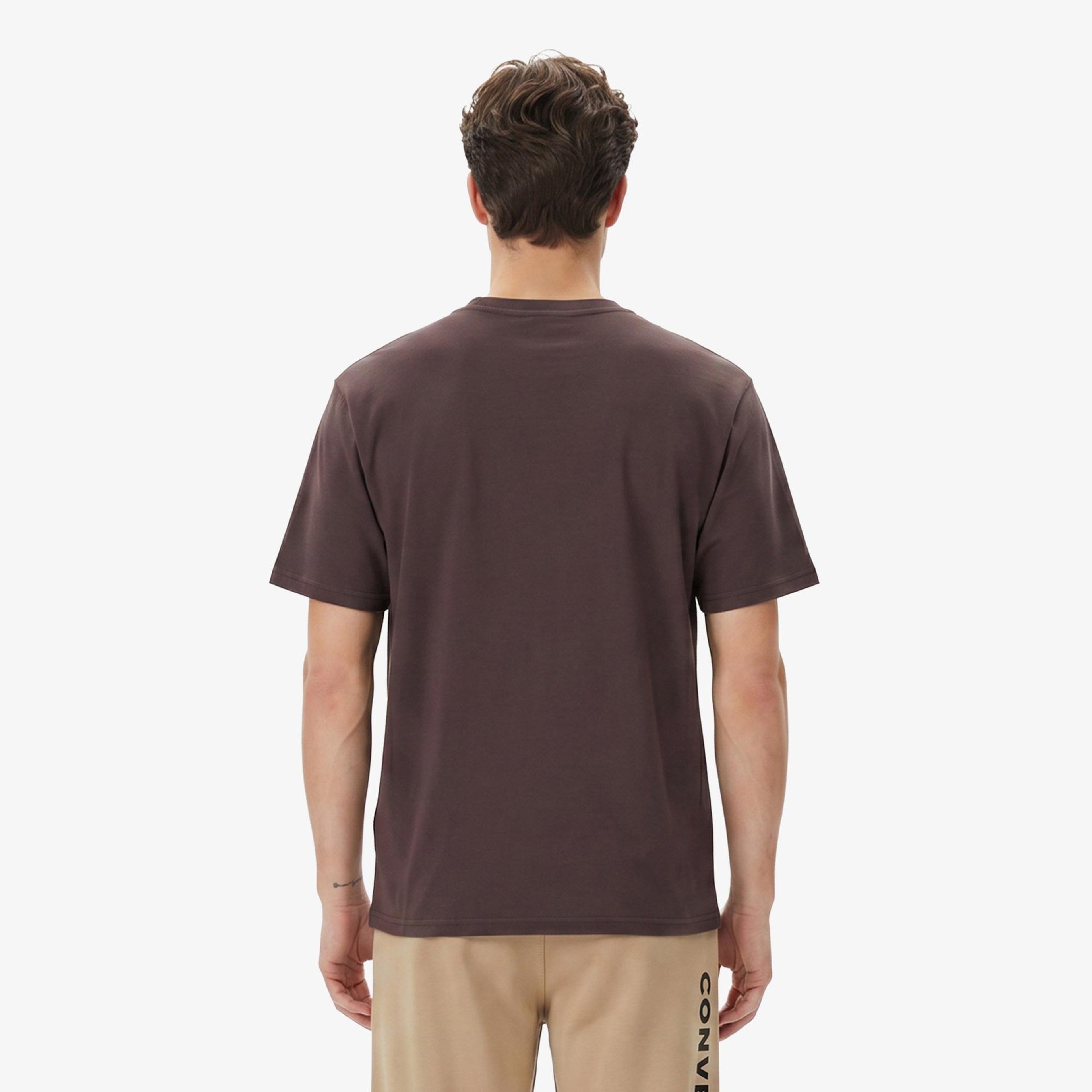 Converse Erkek Kahverengi T-Shirt