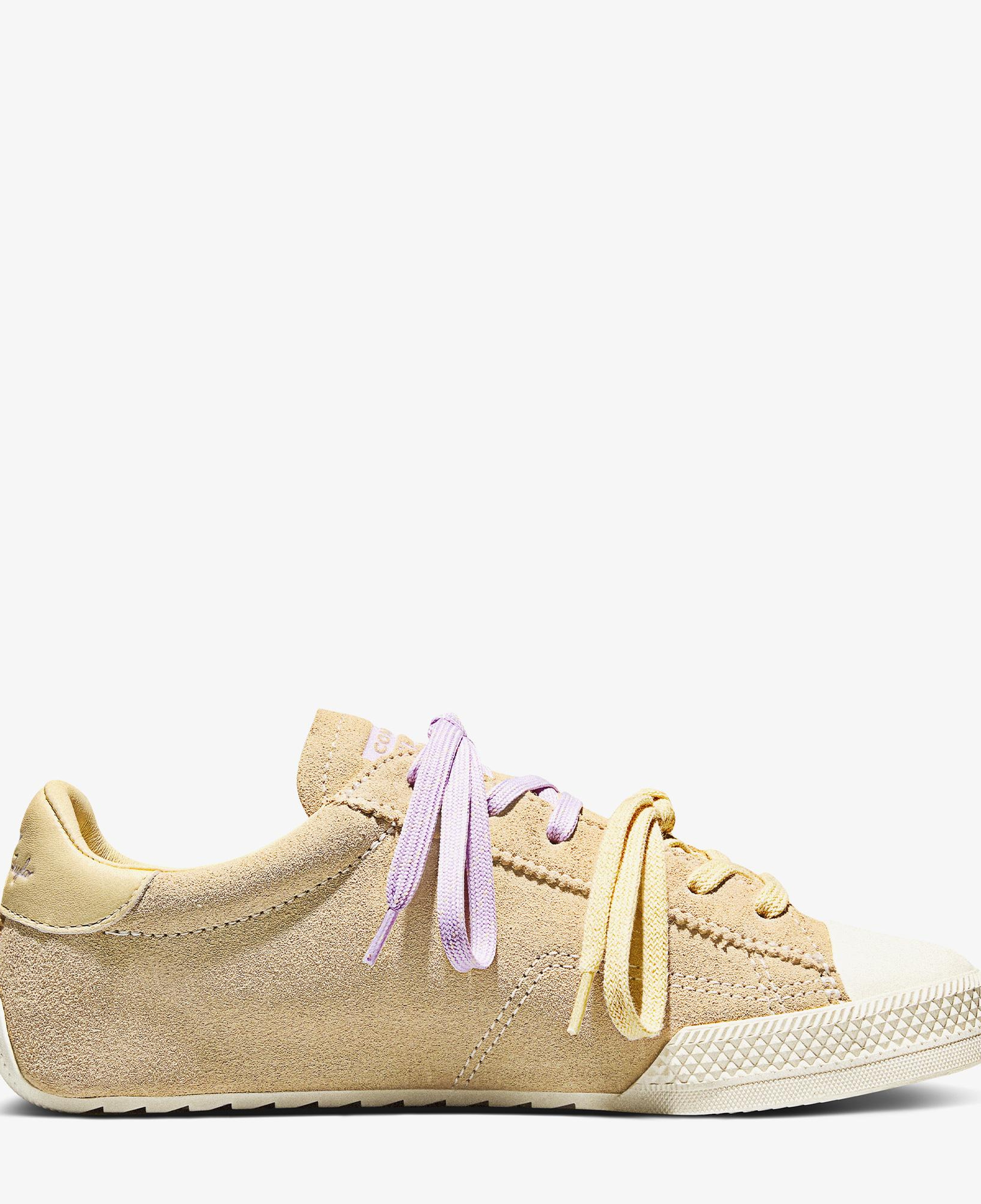 Converse Chuck Taylor LO Unisex Sarı Süet Sneaker