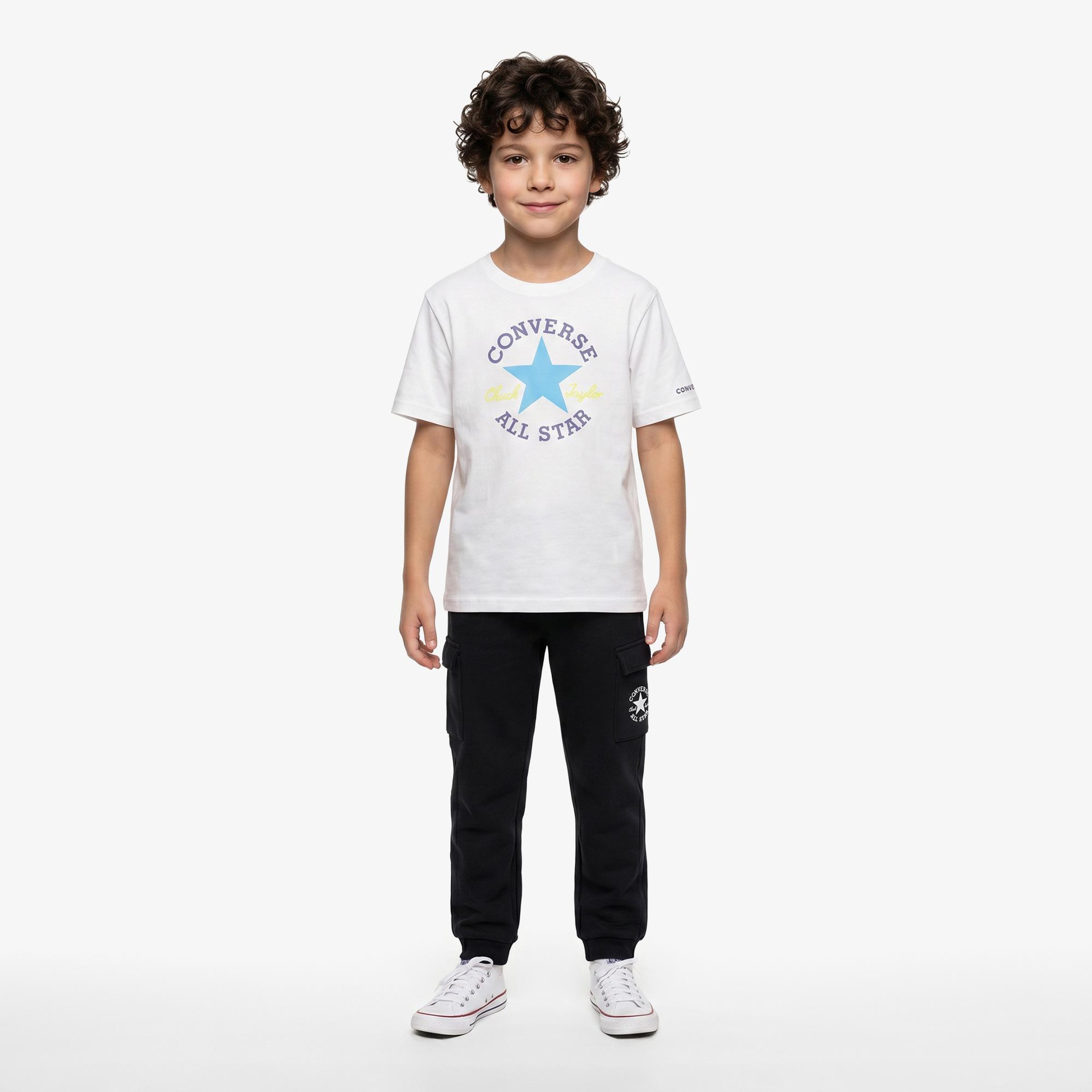 Converse Genç Çocuk Beyaz T-Shirt