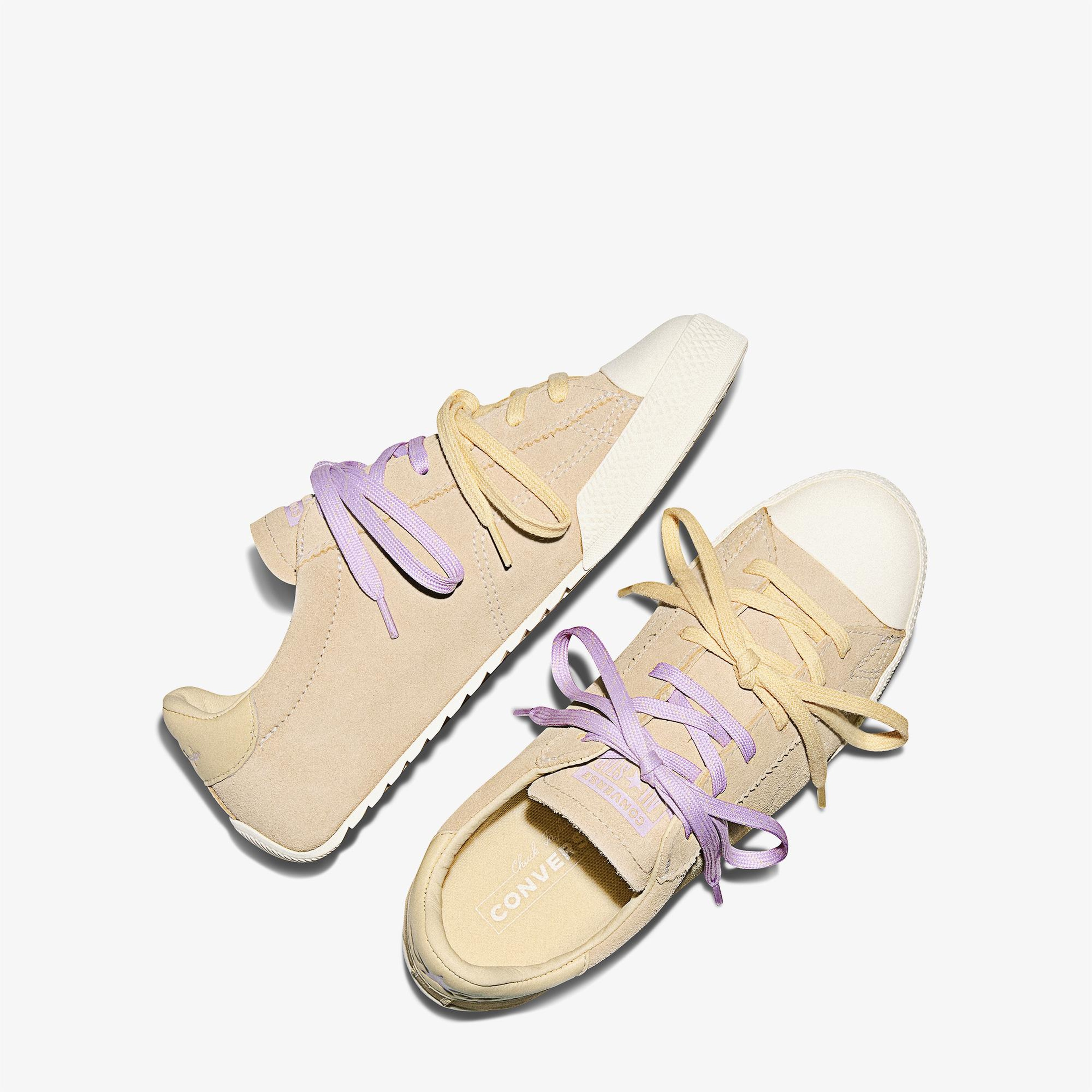 Converse Chuck Taylor LO Unisex Sarı Süet Sneaker