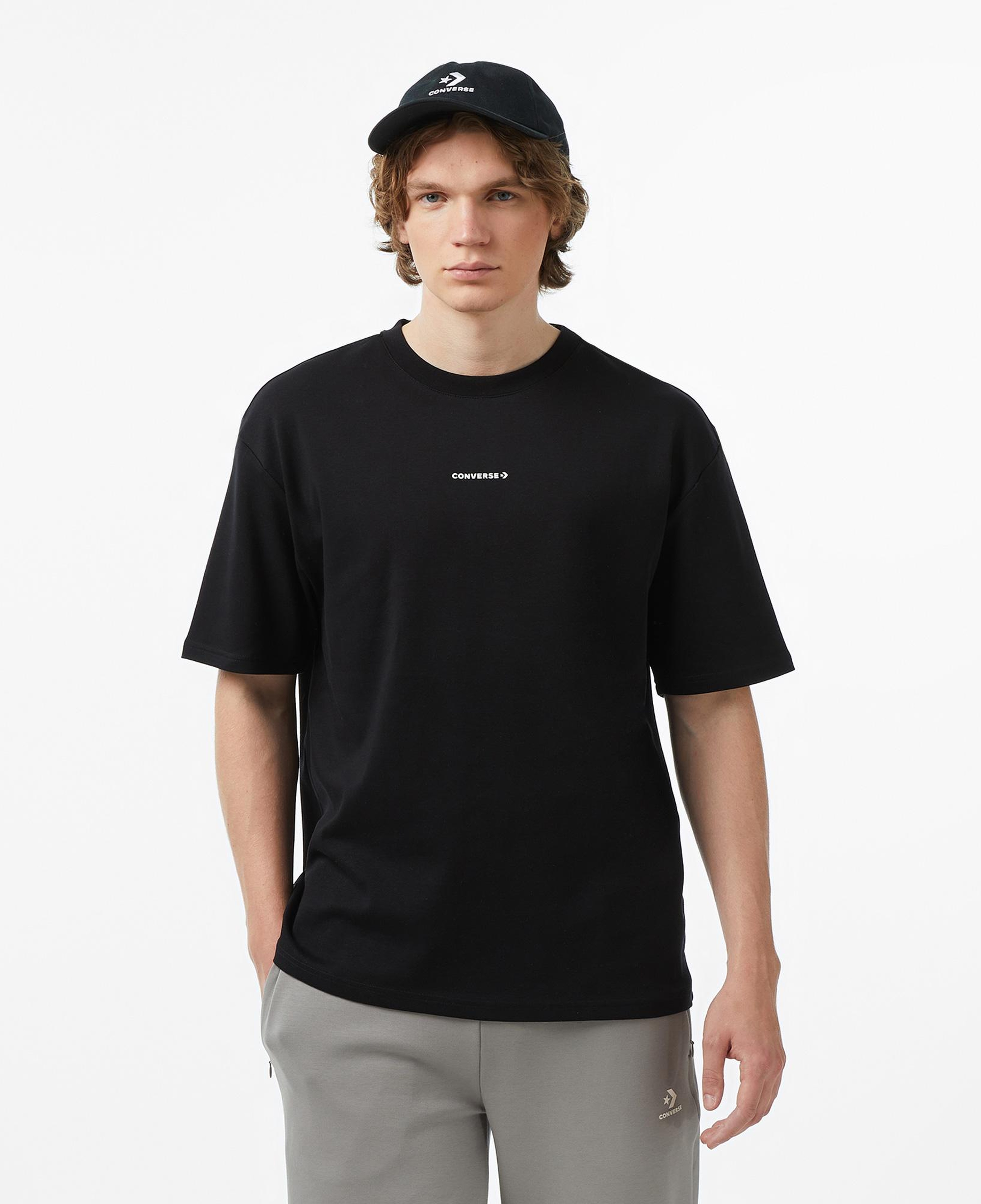 Converse Erkek Siyah T-Shirt