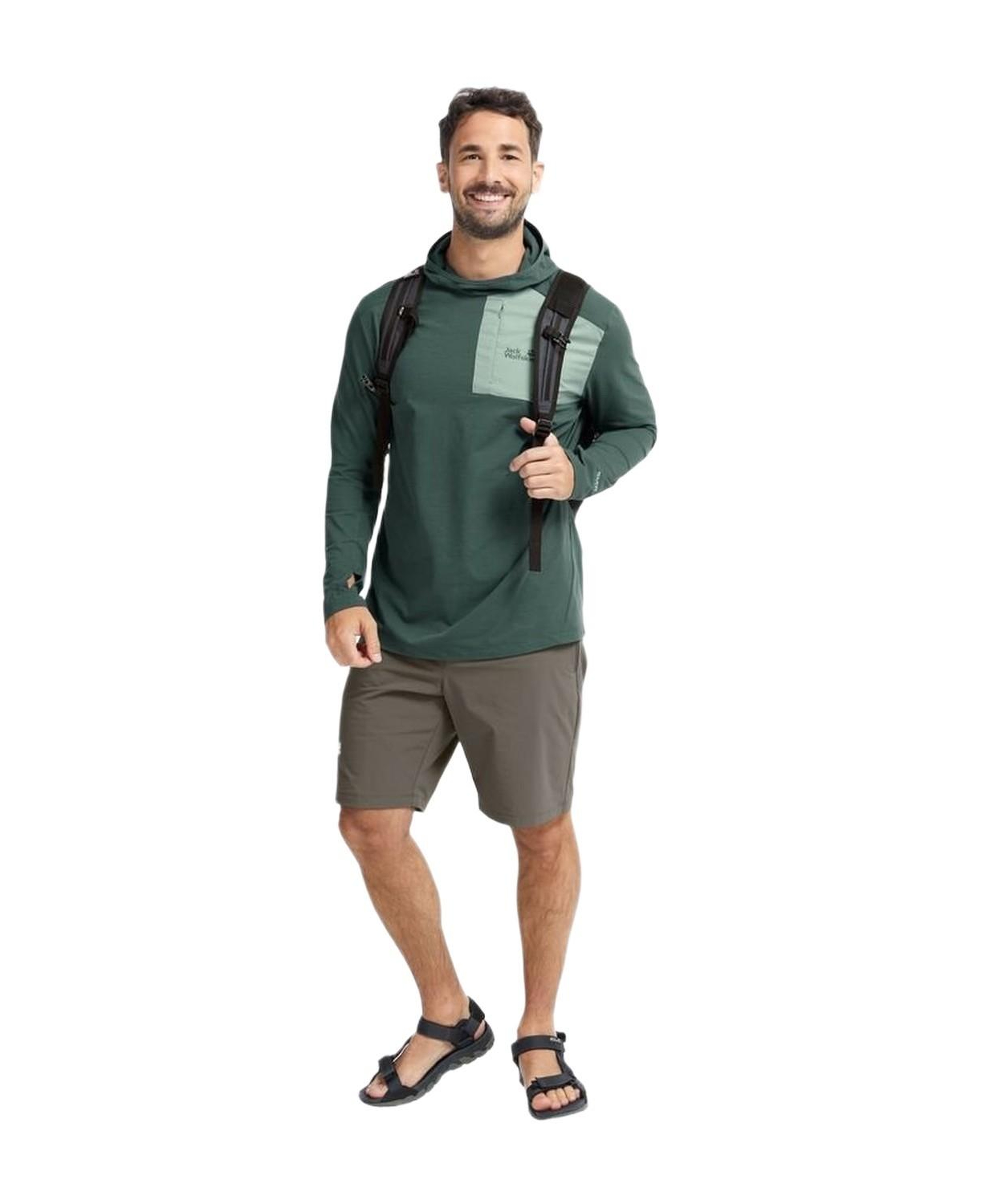 Jack Wolfskin Ridge Sandal Erkek Siyah Sandalet