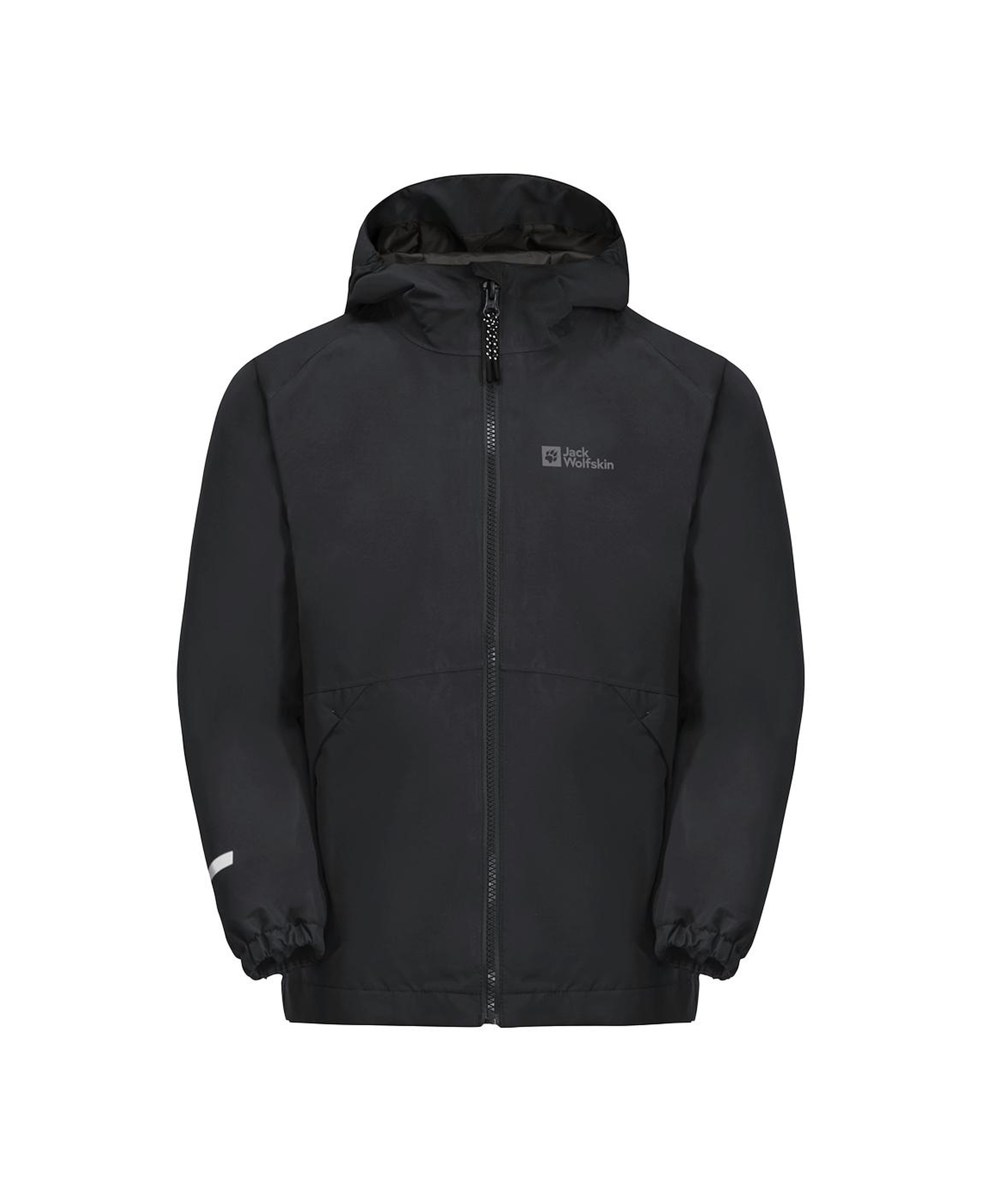 Jack Wolfskin Iceland 3in1 Unisex Çocuk Gri Outdoor Ceketi