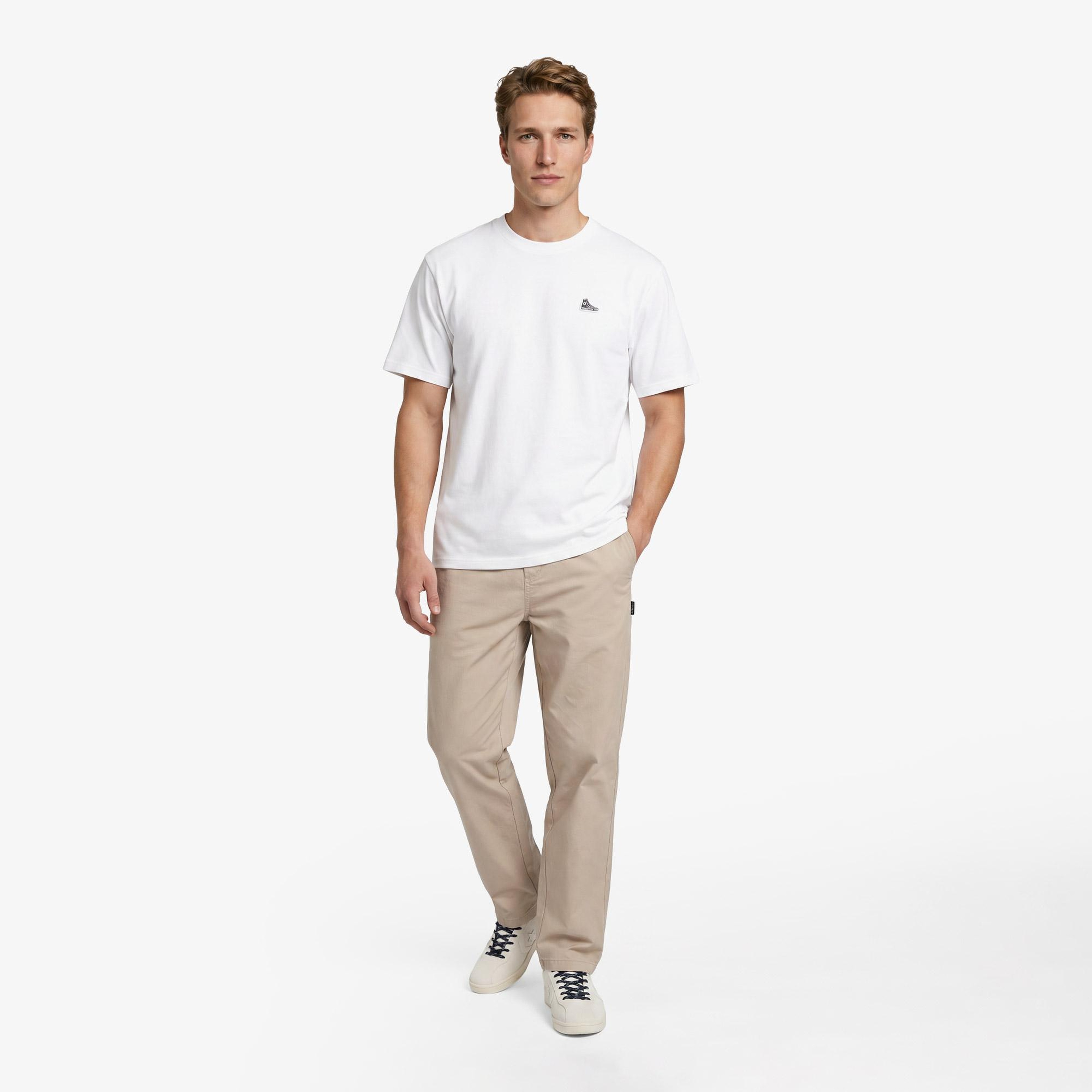 Converse Erkek Beyaz T-Shirt