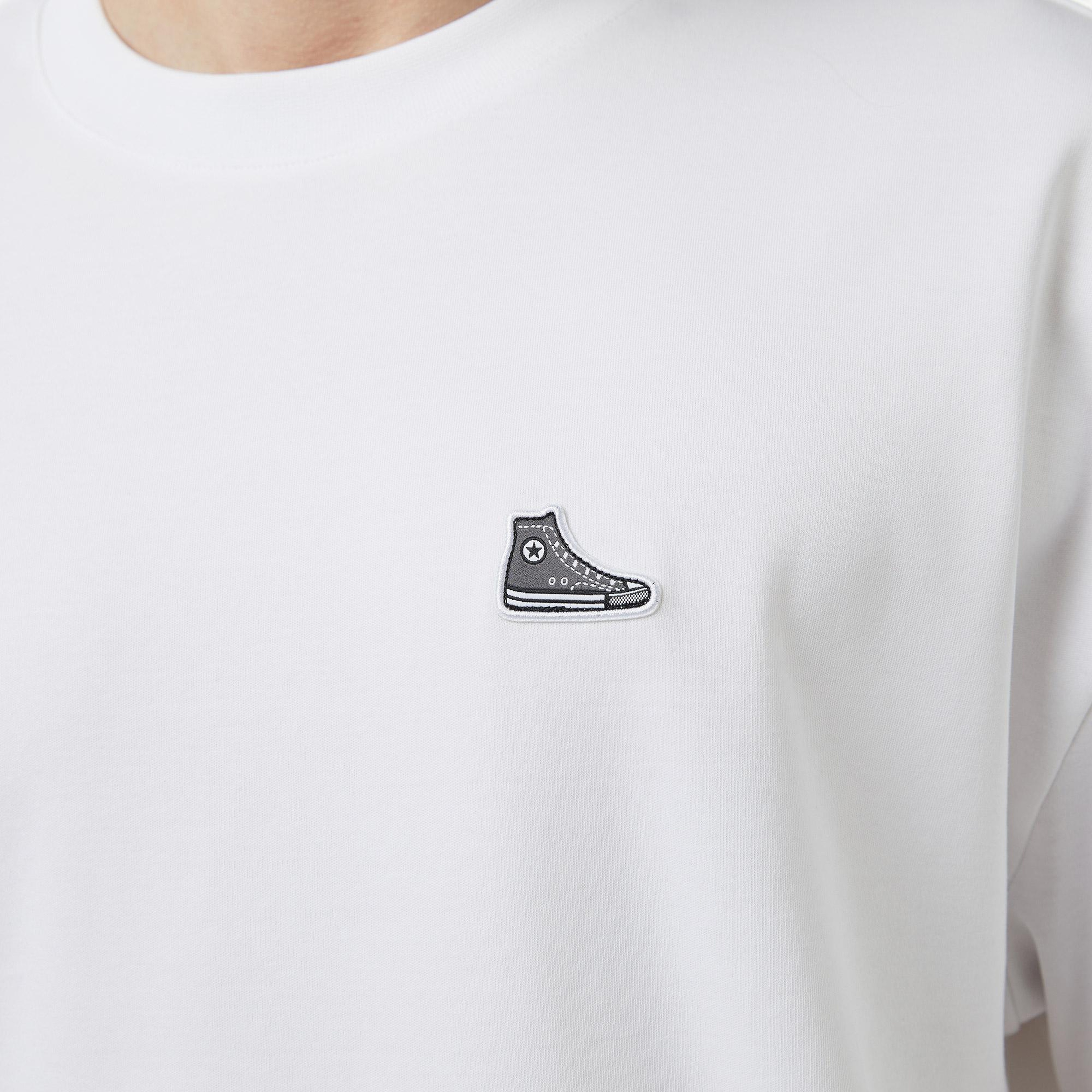 Converse Erkek Beyaz T-Shirt