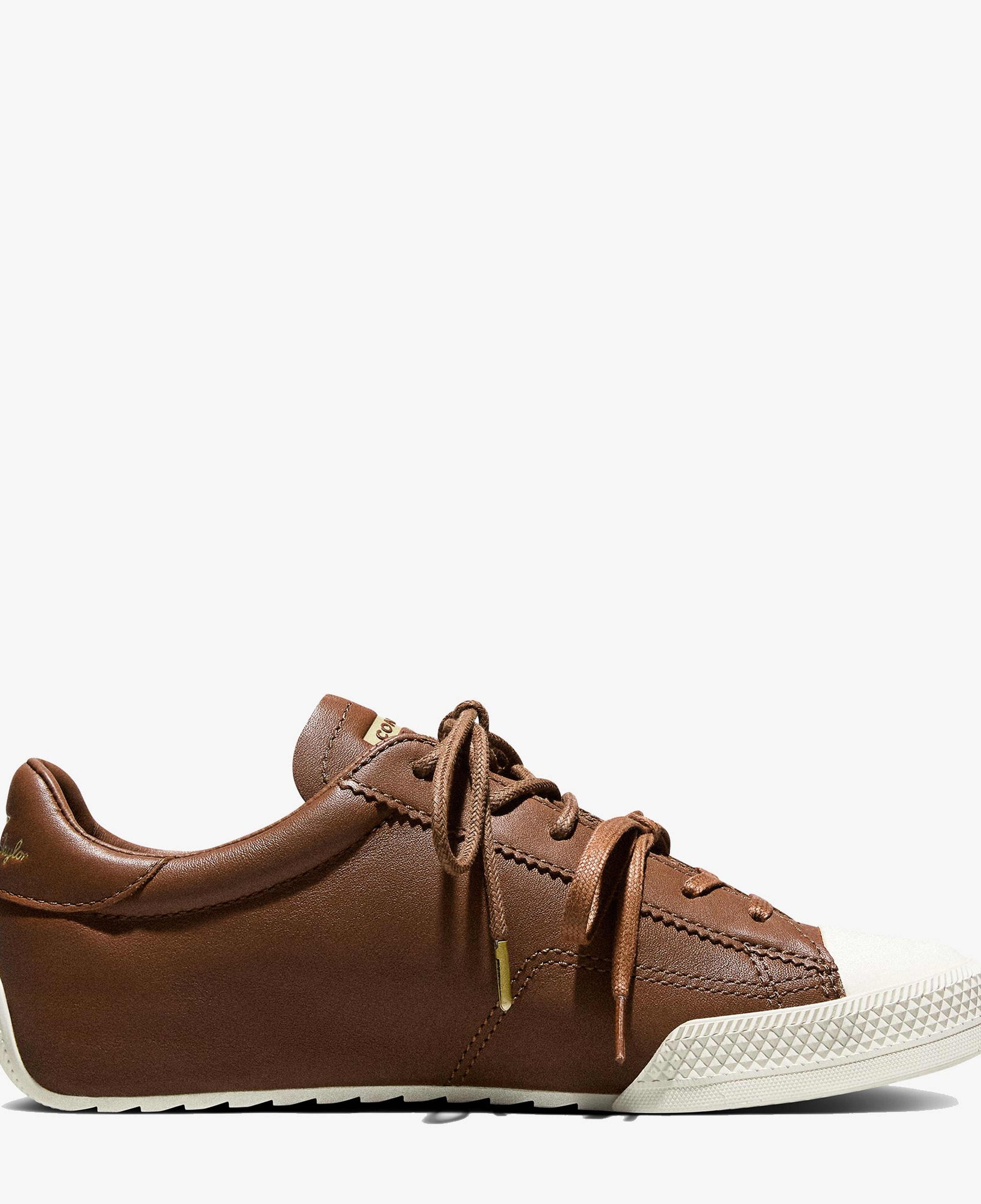 Converse Chuck Taylor LO Unisex Kahverengi Deri Sneaker