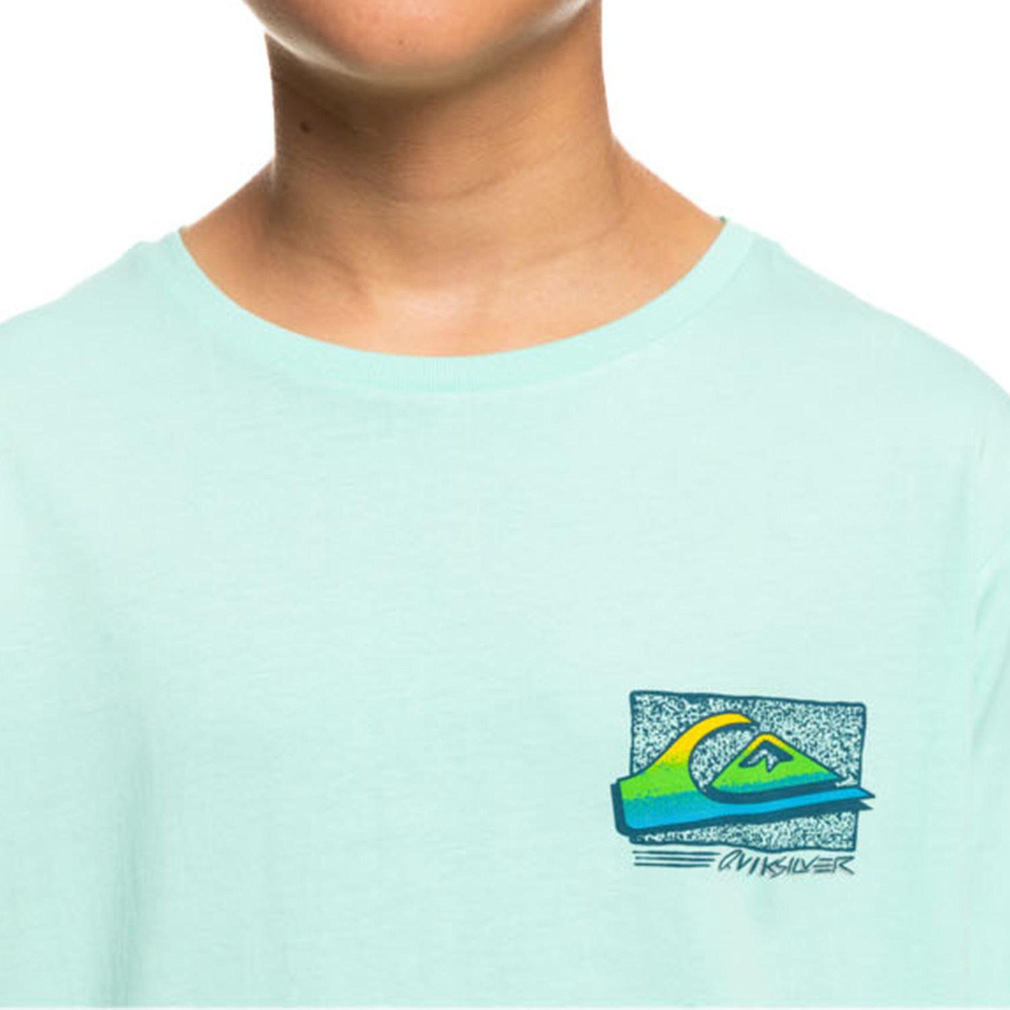 Quiksilver Retro Fade Erkek Çocuk Yeşil Tişört