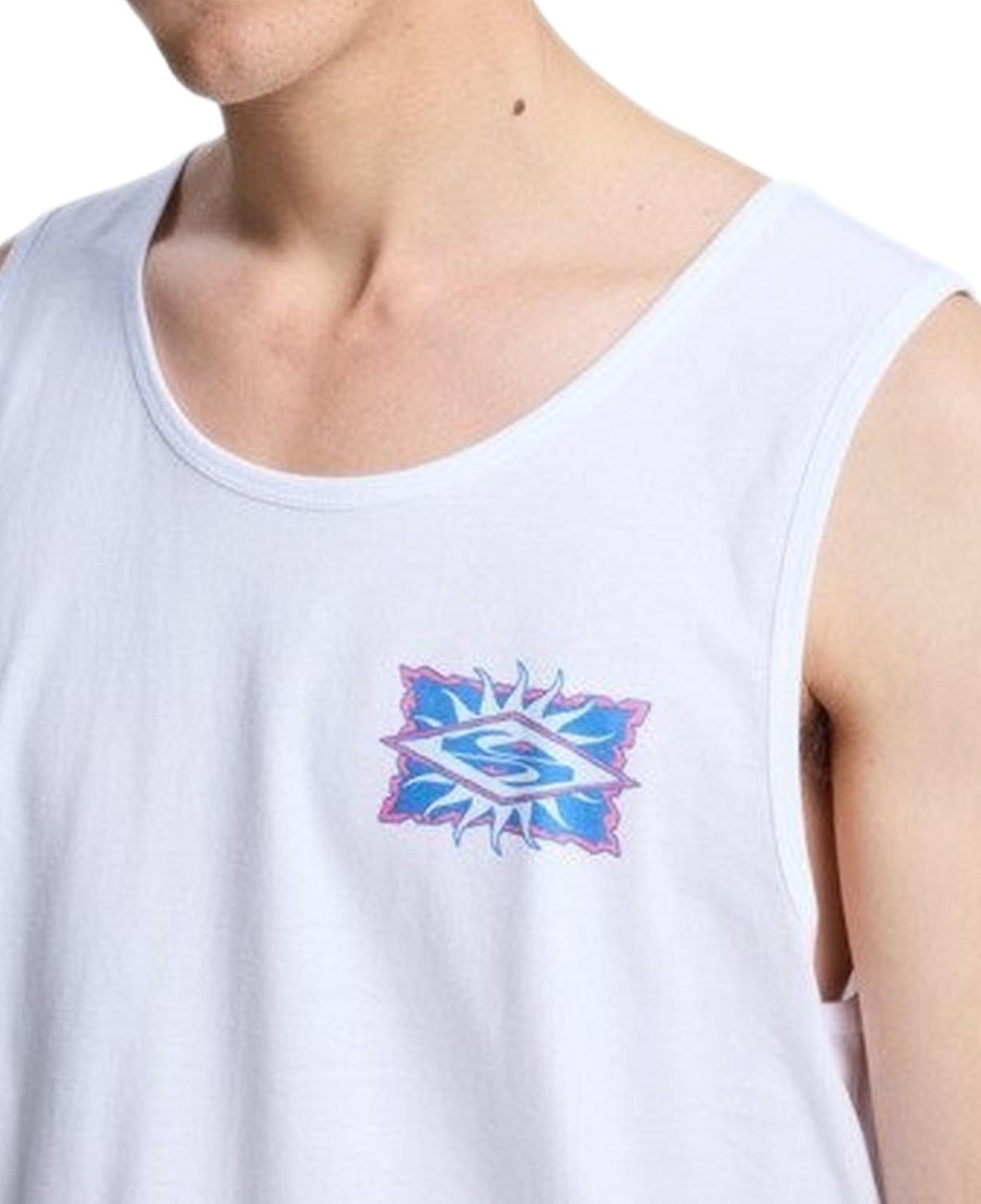Quiksilver Ev Starfish Sta Erkek Beyaz Tişört