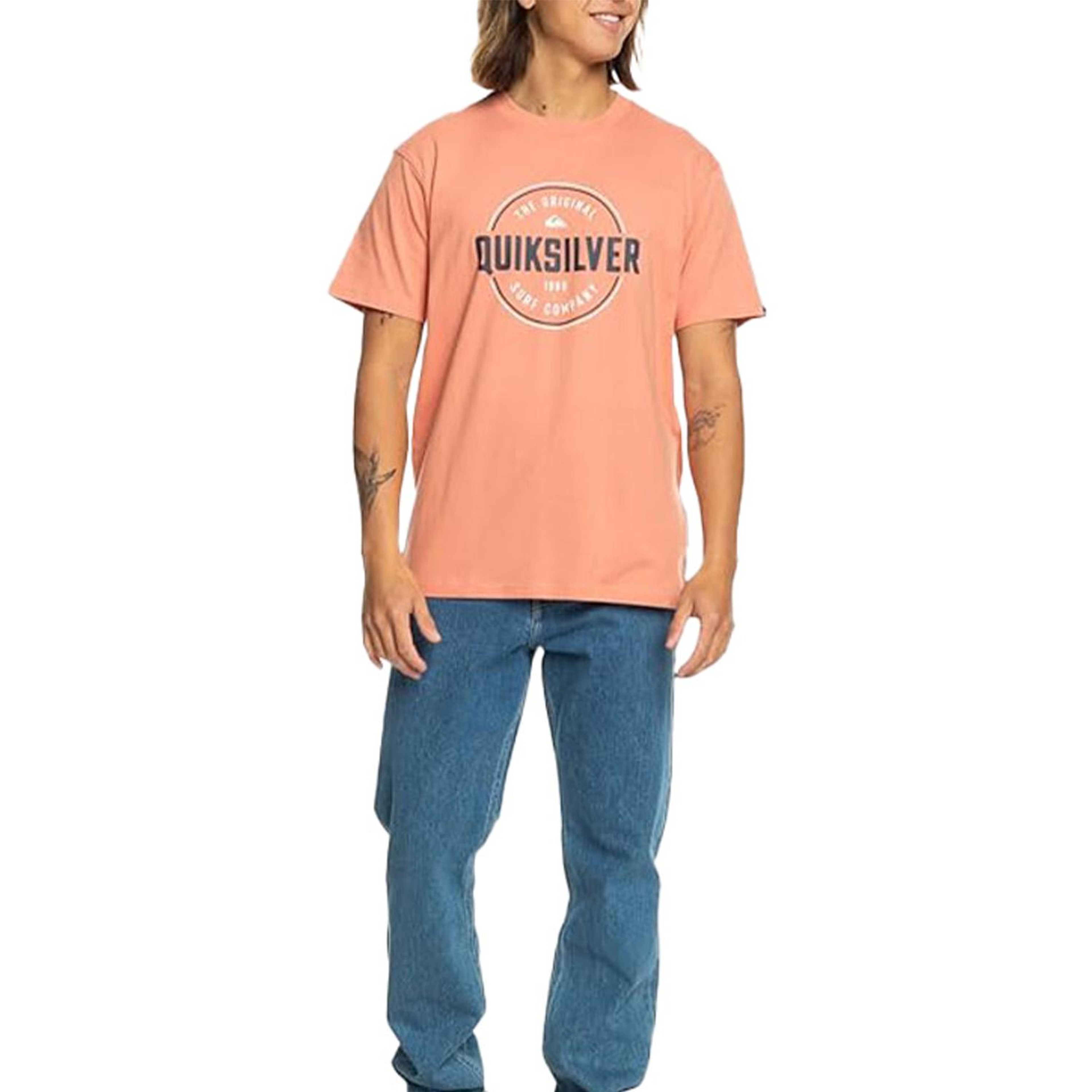 Quiksilver Circle Up Erkek Tişört