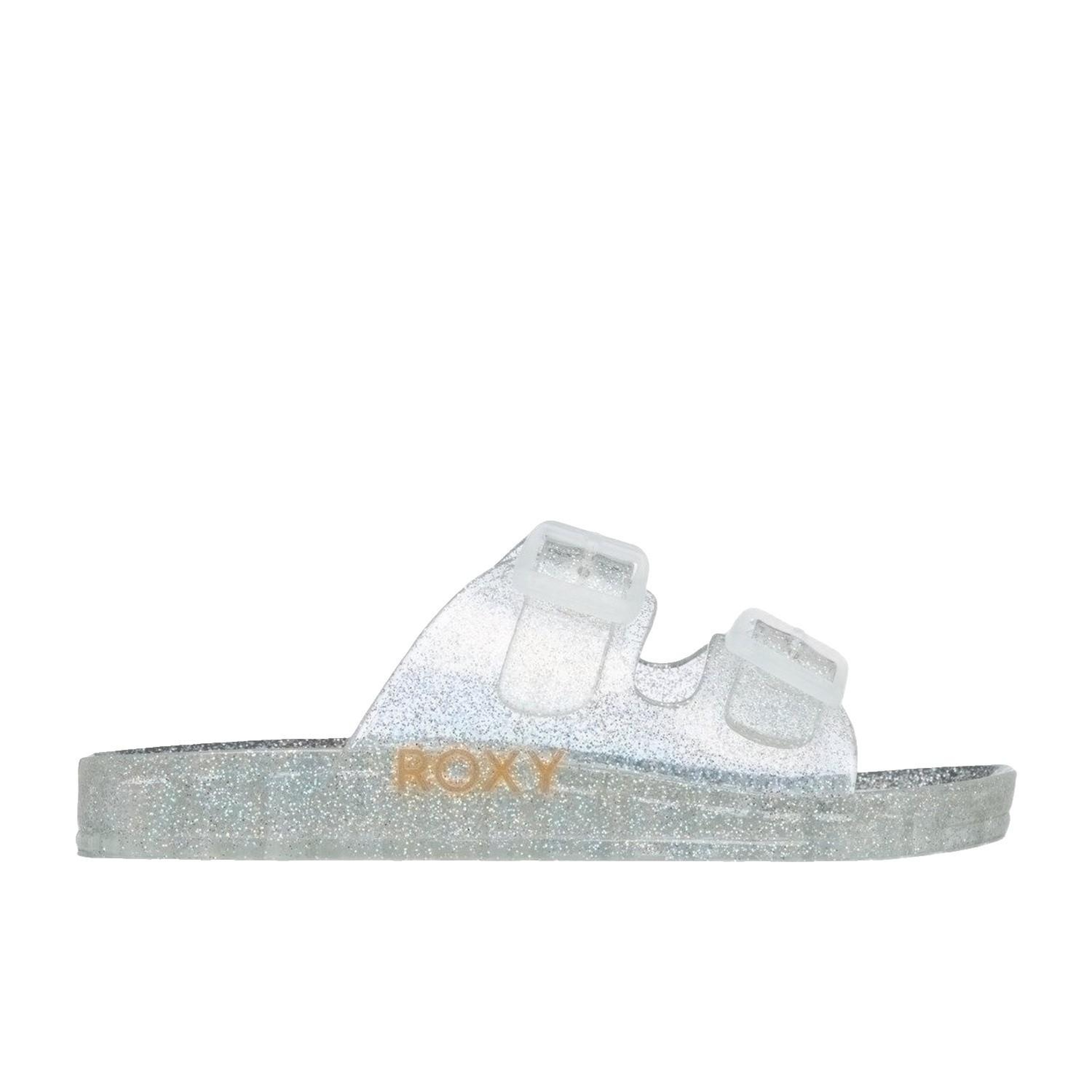 Roxy Rgkattieglitter Kız Çocuk Gri Terlik