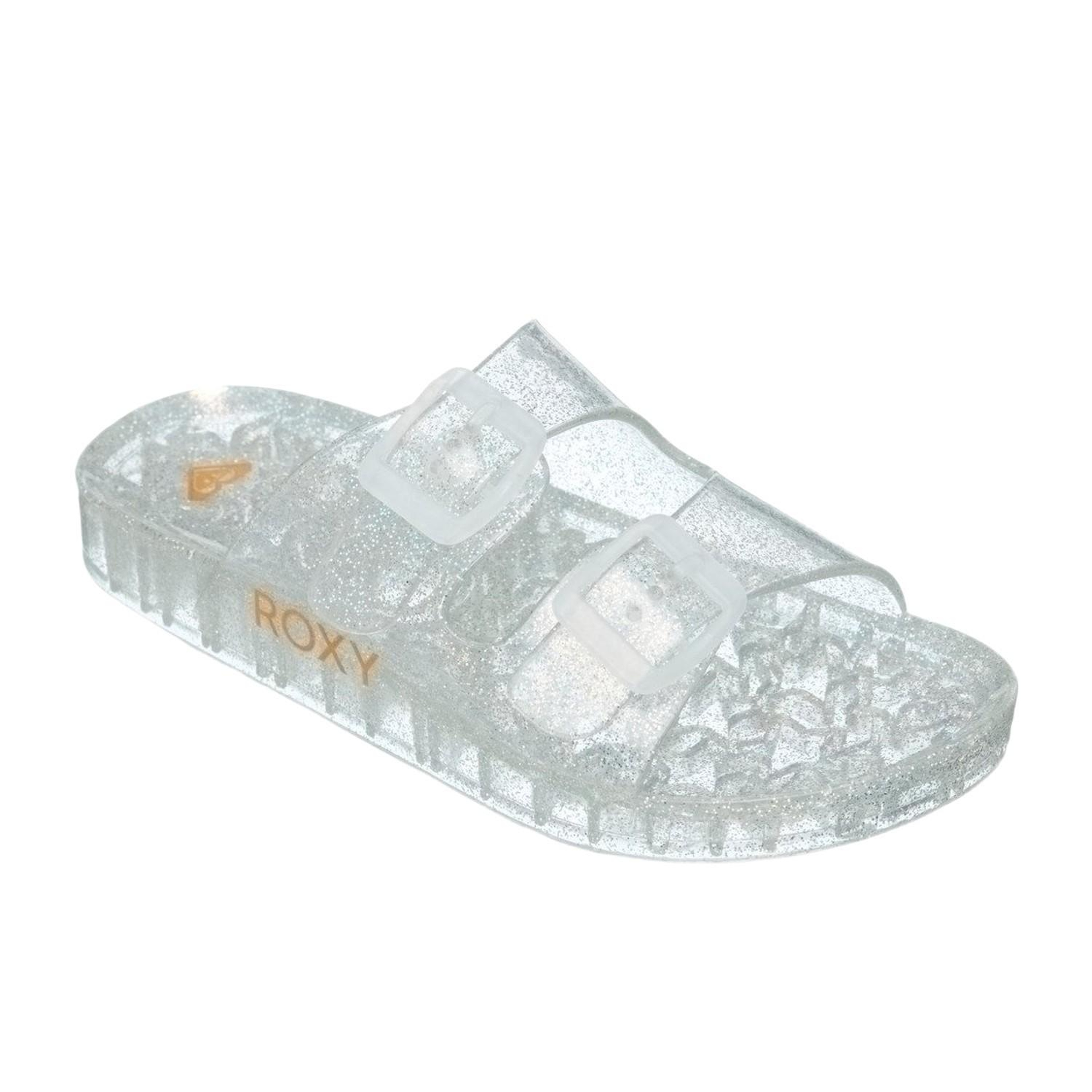 Roxy Rgkattieglitter Kız Çocuk Gri Terlik