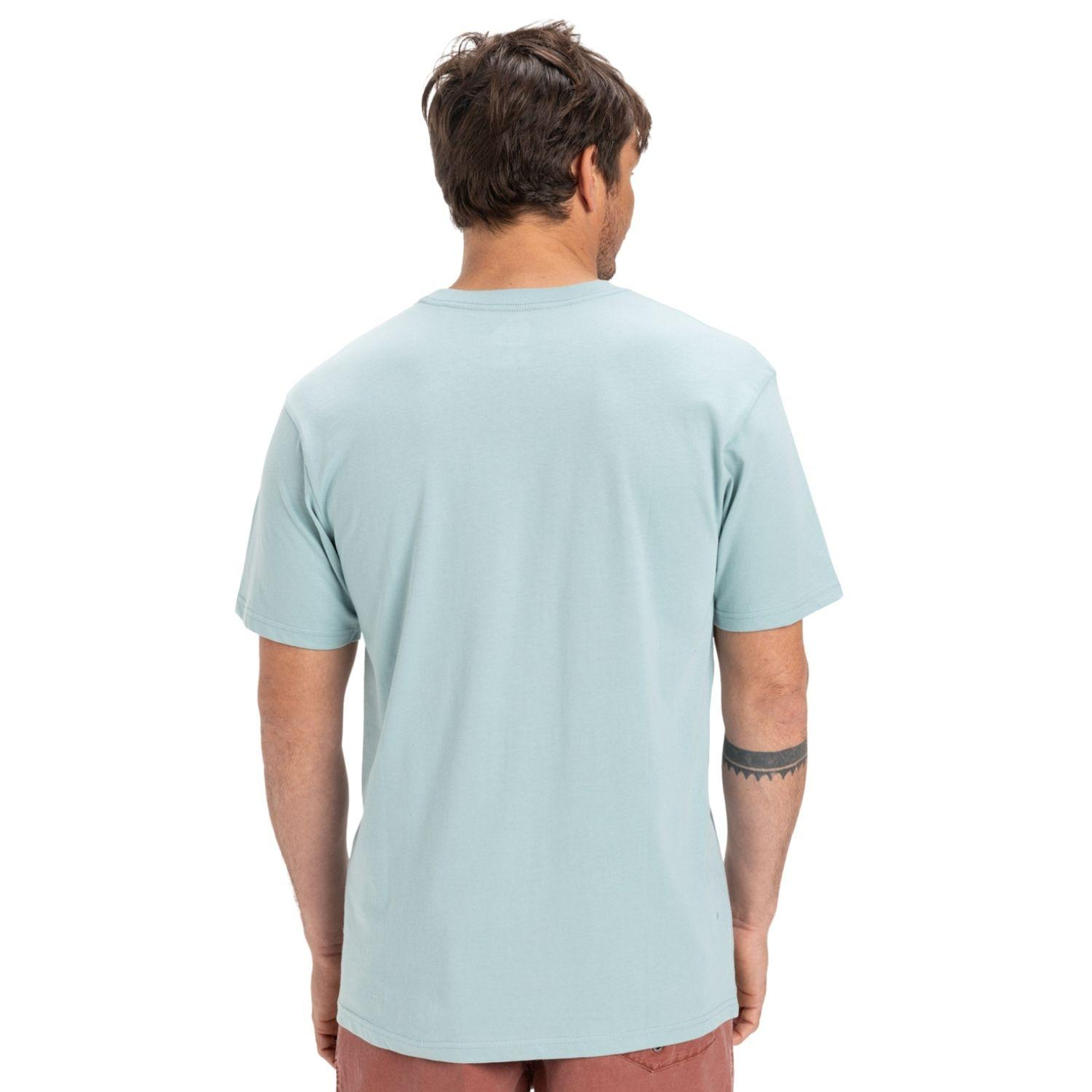 Quiksilver Salt Water Pocket Erkek Mavi Tişört