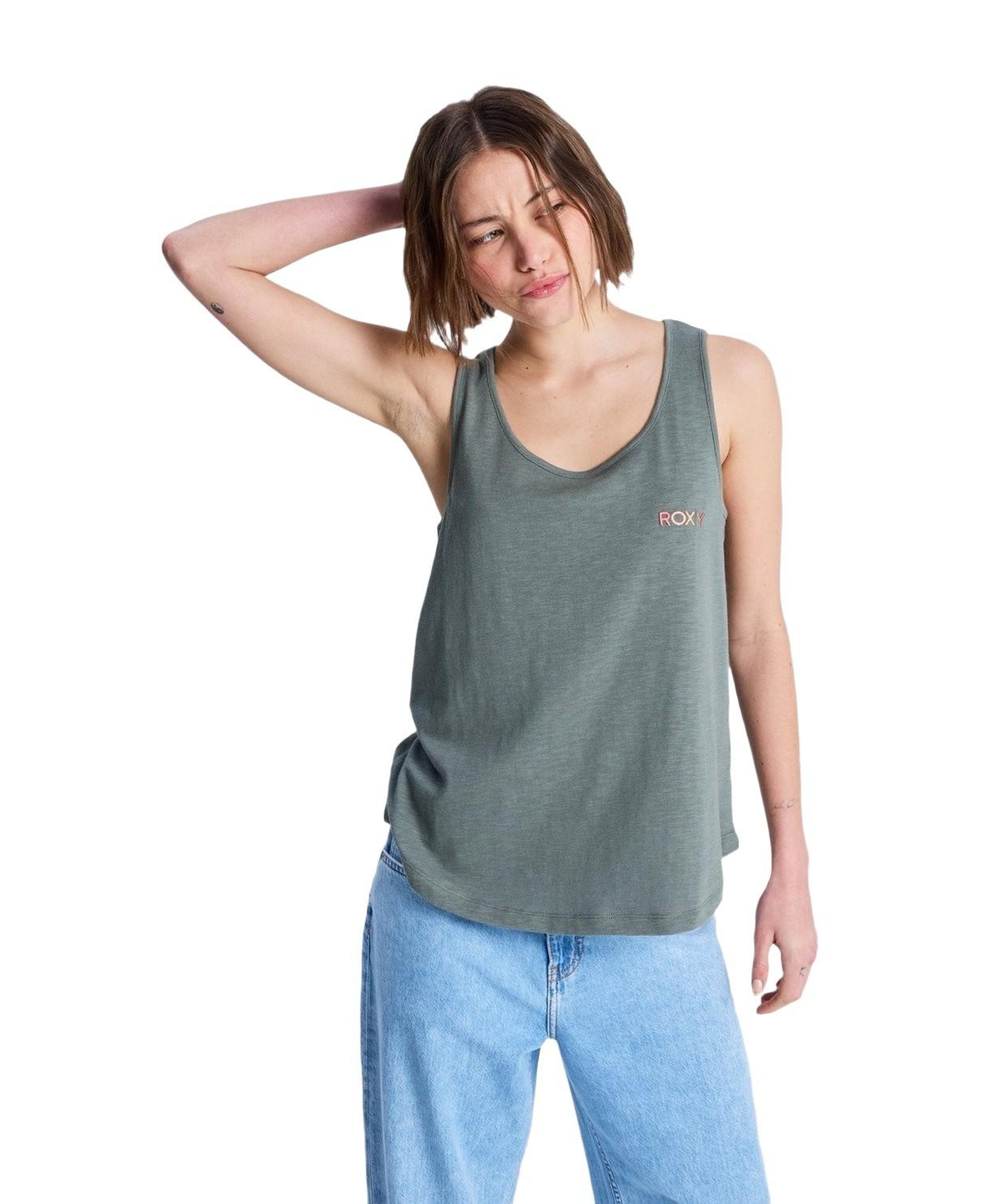 Roxy Saturdaze Tank Kadın Yeşil Tişört