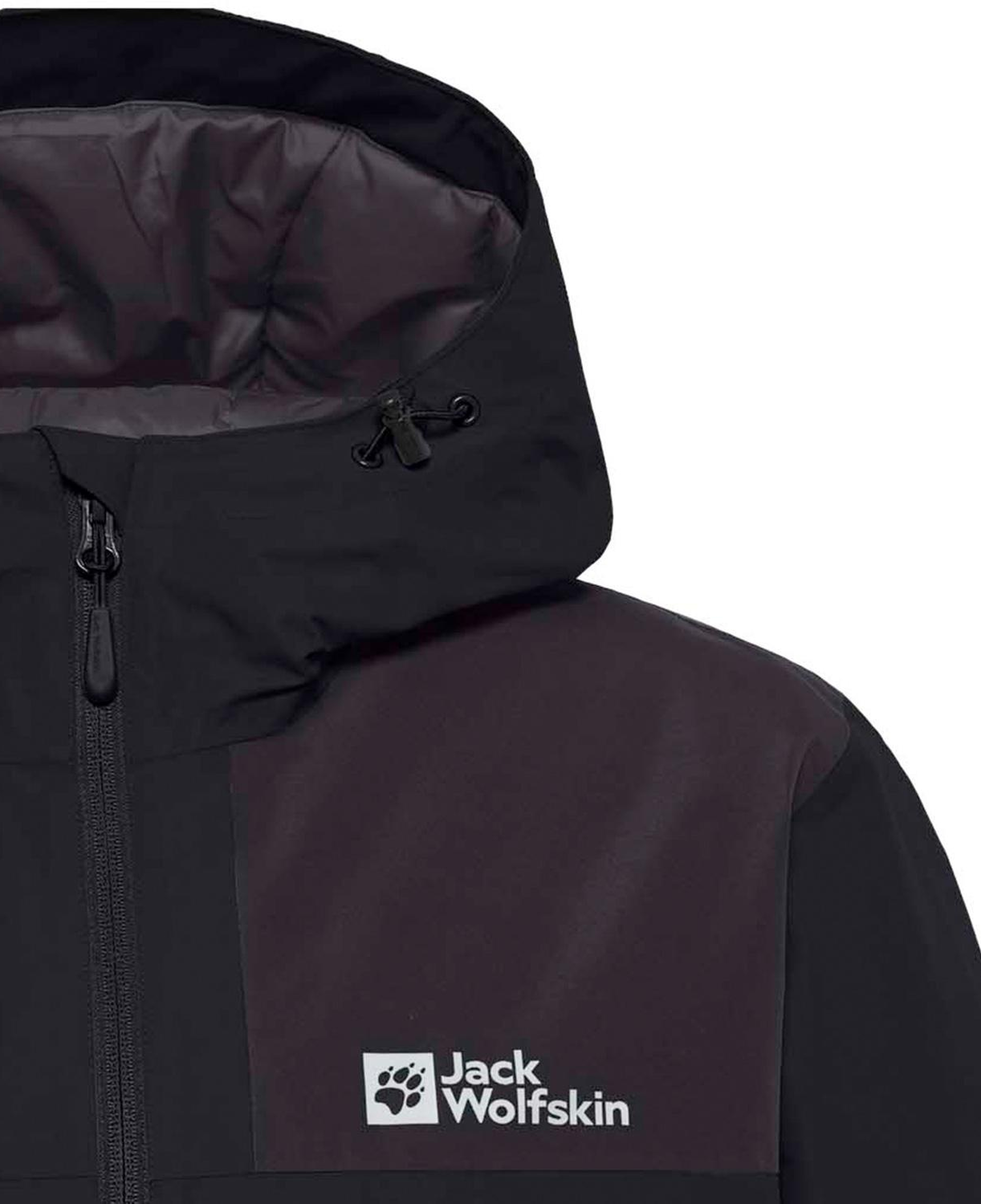 Jack Wolfskin Jasper Ins Erkek Siyah Outdoor Ceketi