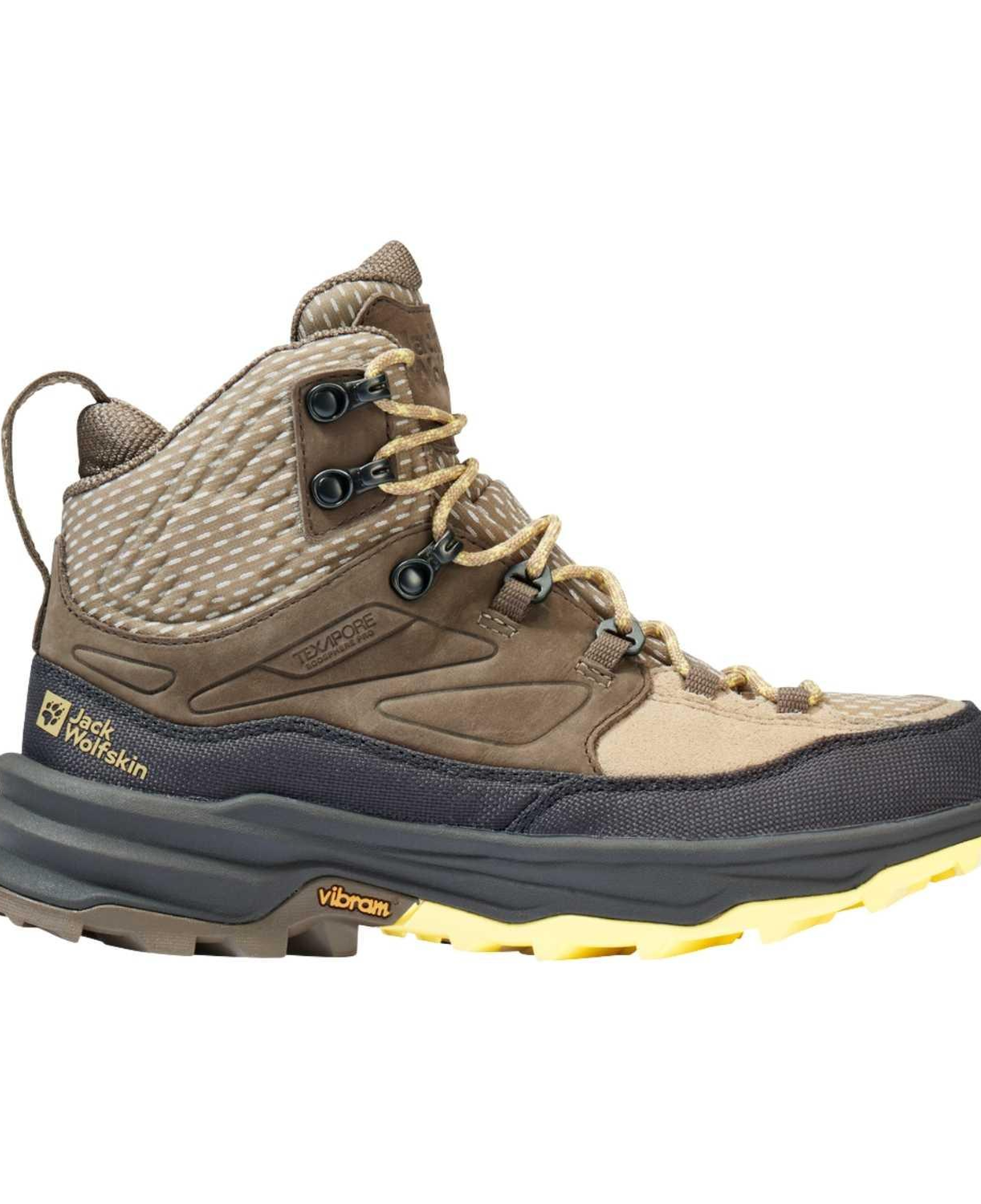 Jack Wolfskin Cyrox Texapore Mid Kadın Yeşil Bot