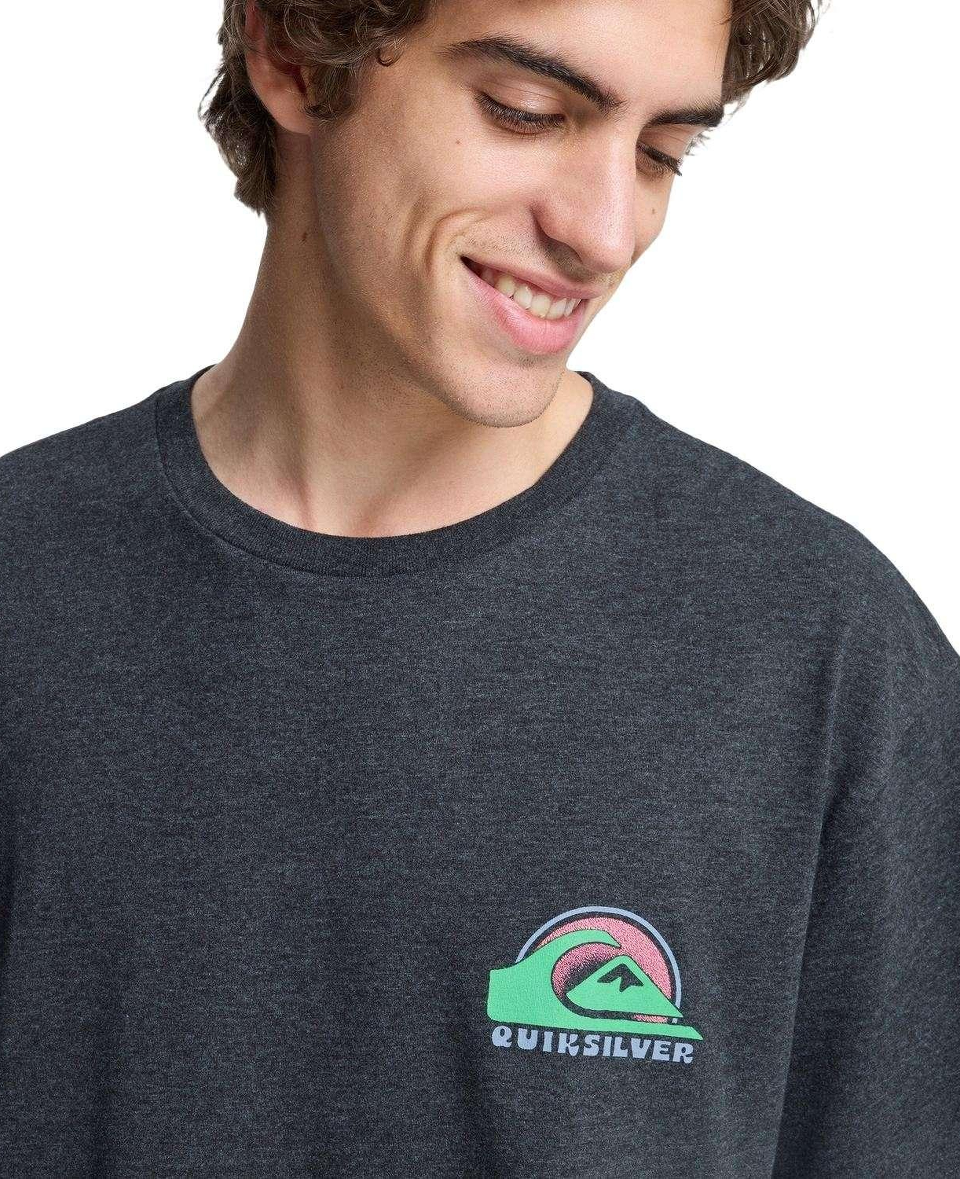Quiksilver Hellbender Erkek Siyah Tişört