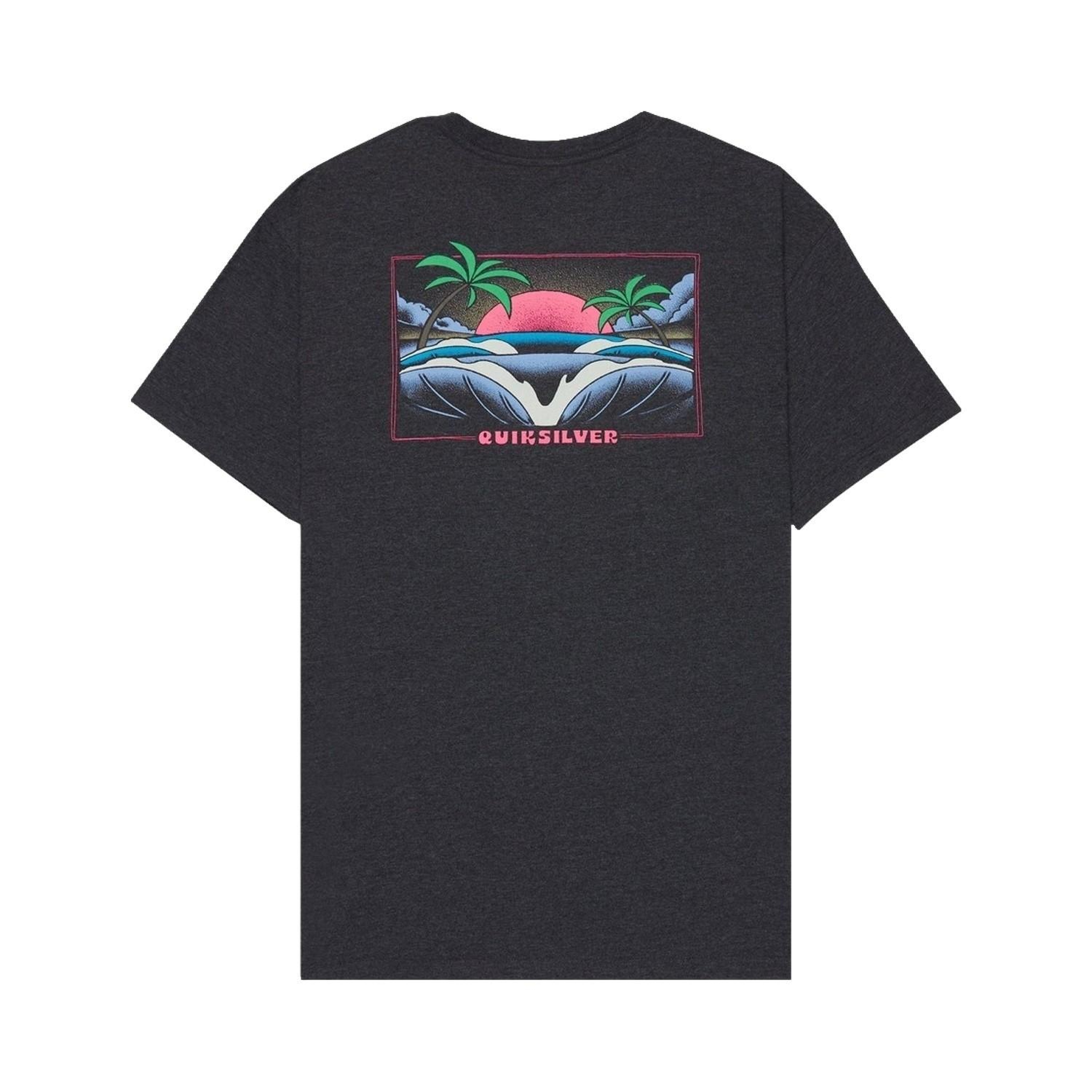Quiksilver Hellbender Erkek Siyah Tişört