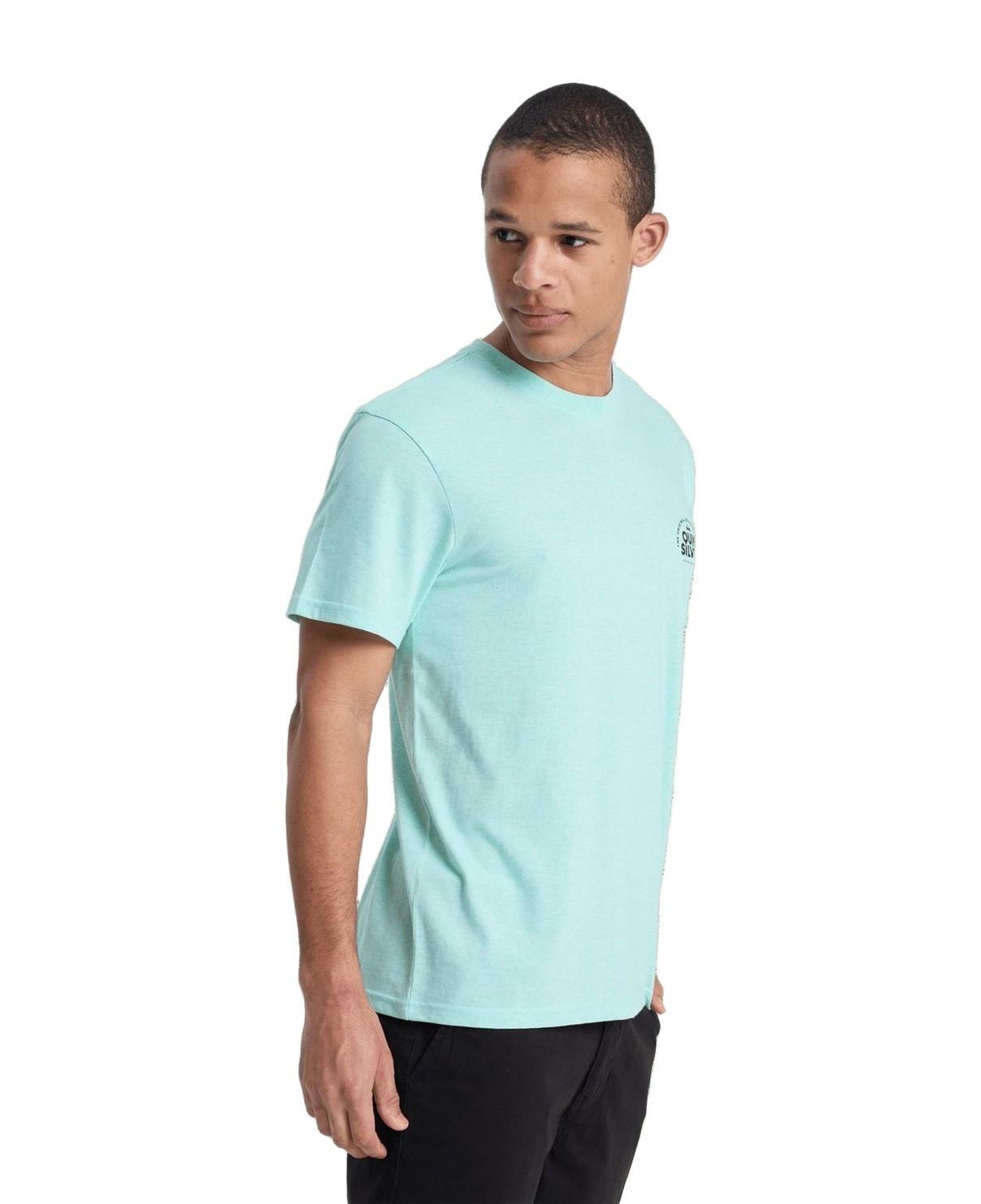 Quiksilver Dola Slub Te Erkek Mavi Tişört