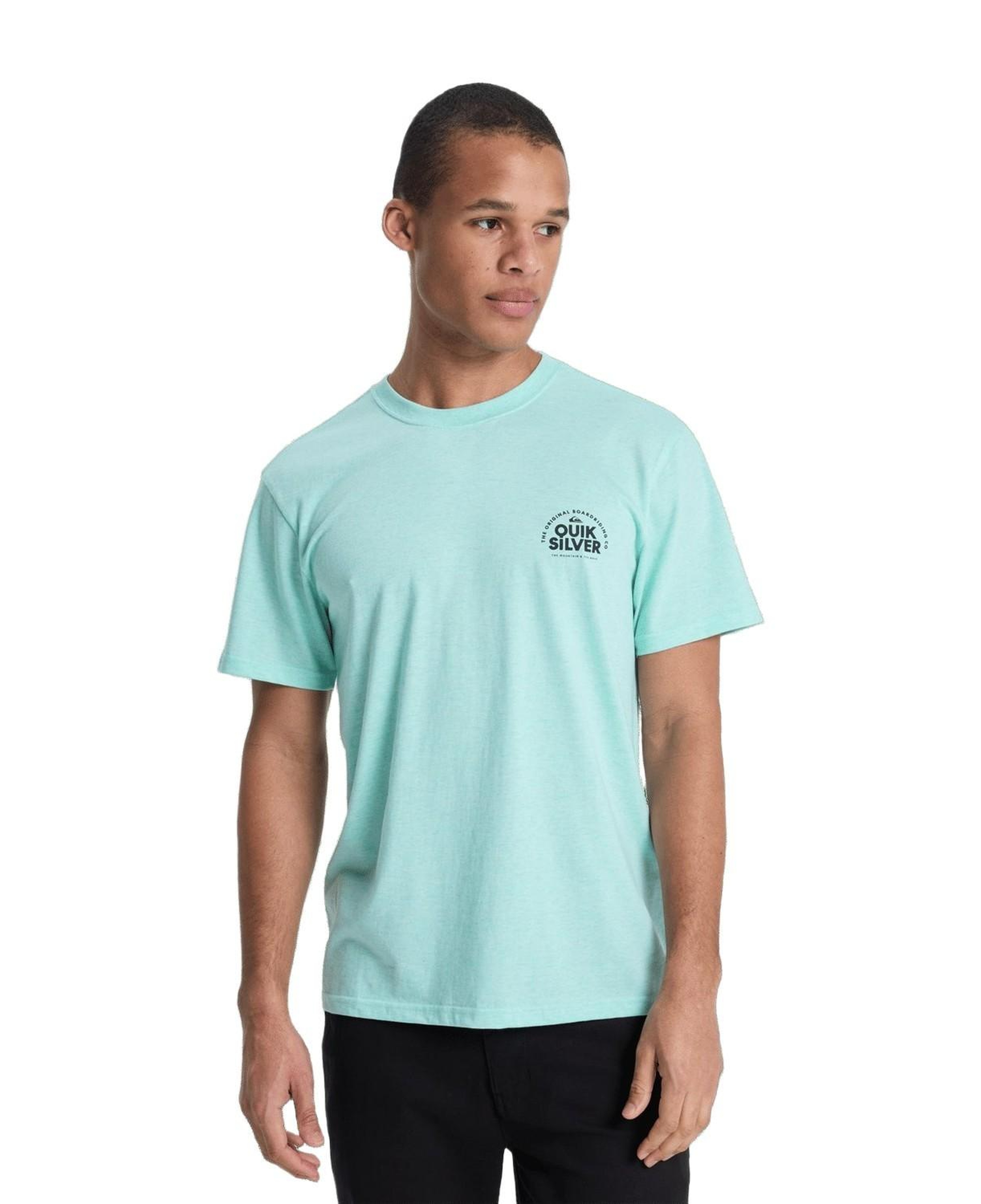 Quiksilver Dola Slub Te Erkek Mavi Tişört