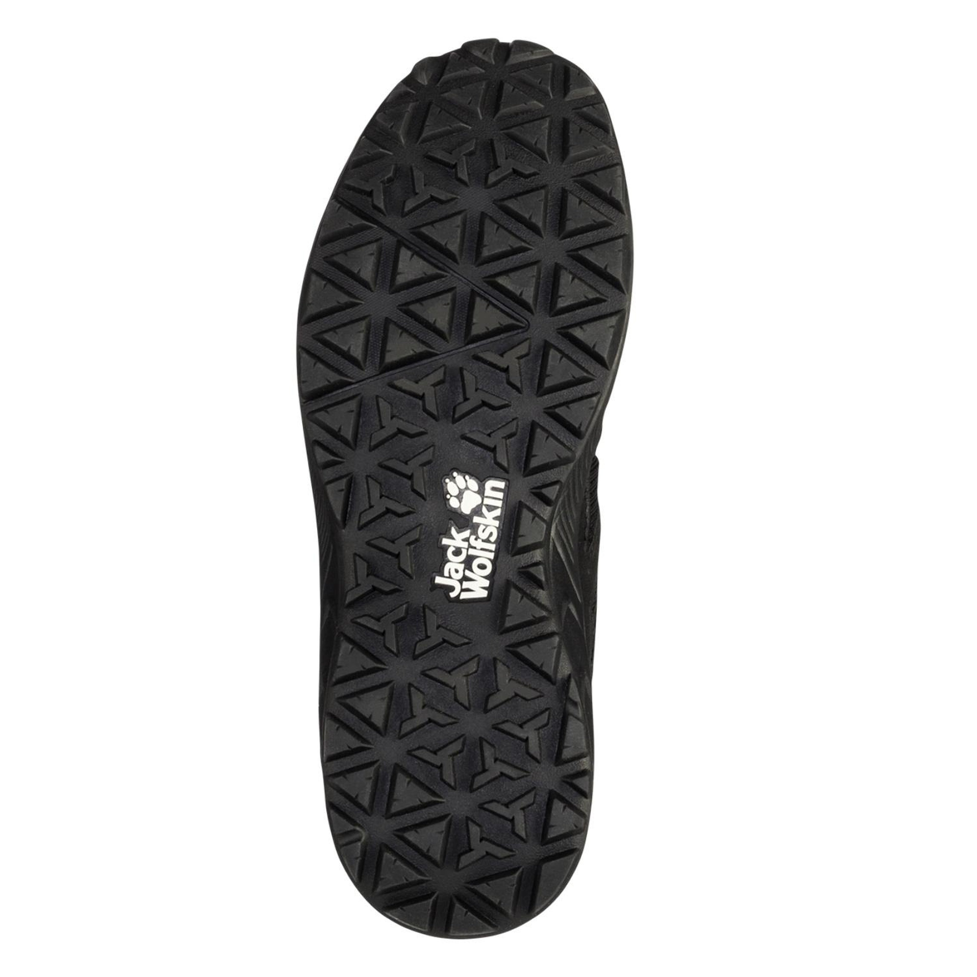 Jack Wolfskin Woodland 2 Texapore Mid Kadın Siyah Bot